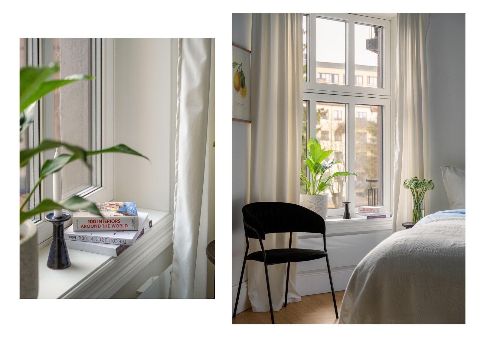 Begge soverommene vender mot rolig og frodig bakgård. Galleribilde