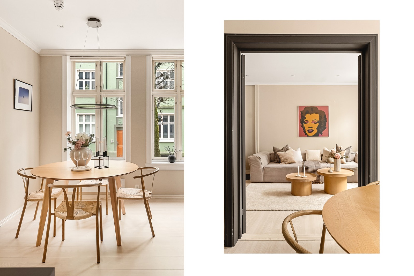 - De store vindusflatene slipper inn rikelig med naturlig belysning - Galleribilde