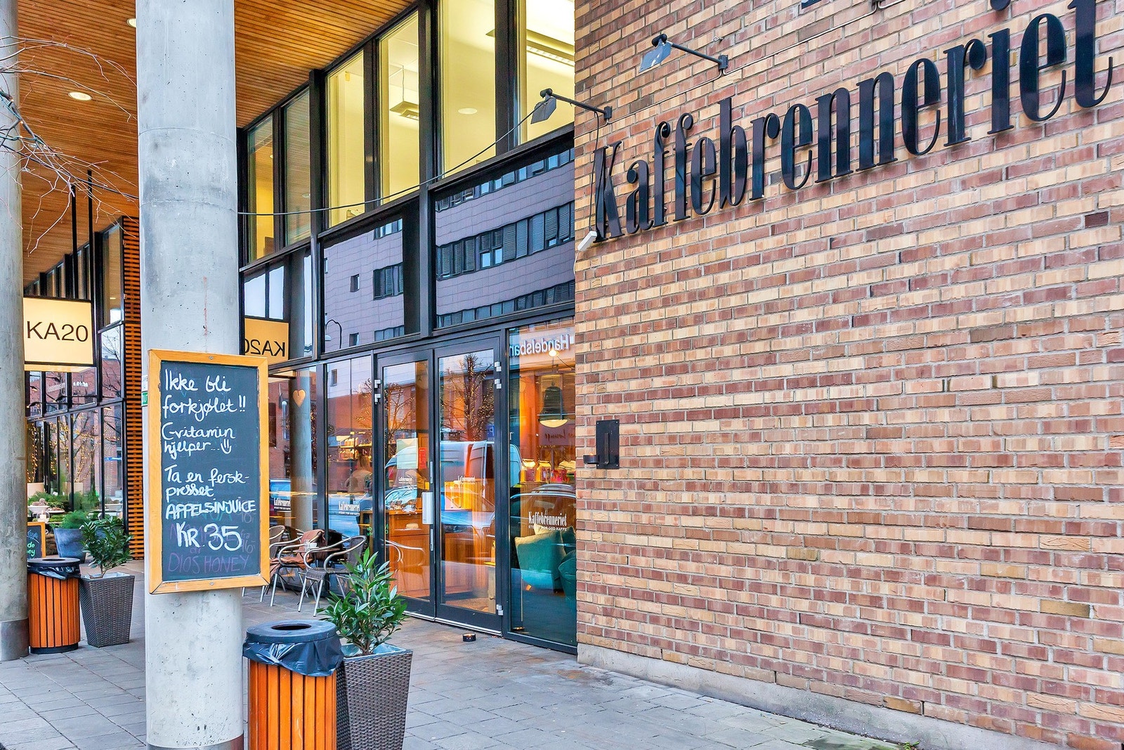 Kaffebrenneriet finner man også i Karenslyst Allé Galleribilde