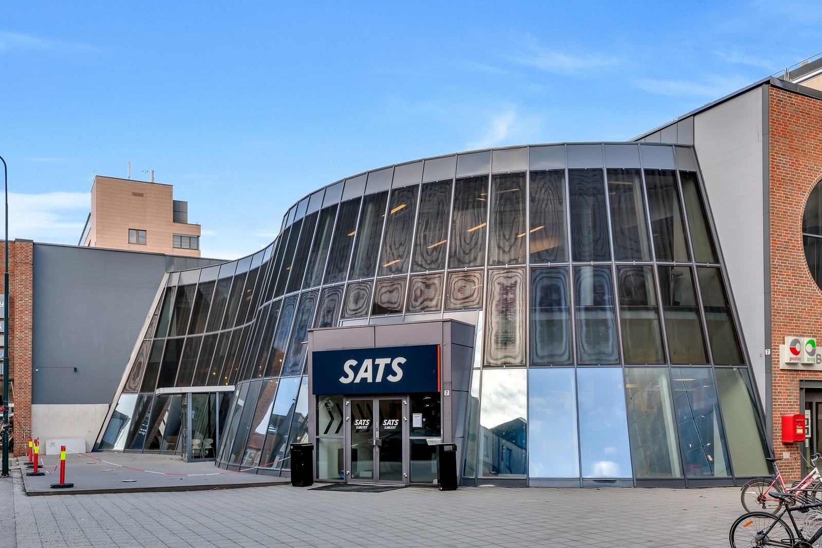 Sats treningssenter i Karenslyst Allé ligger i gangavstand fra leiligheten Galleribilde