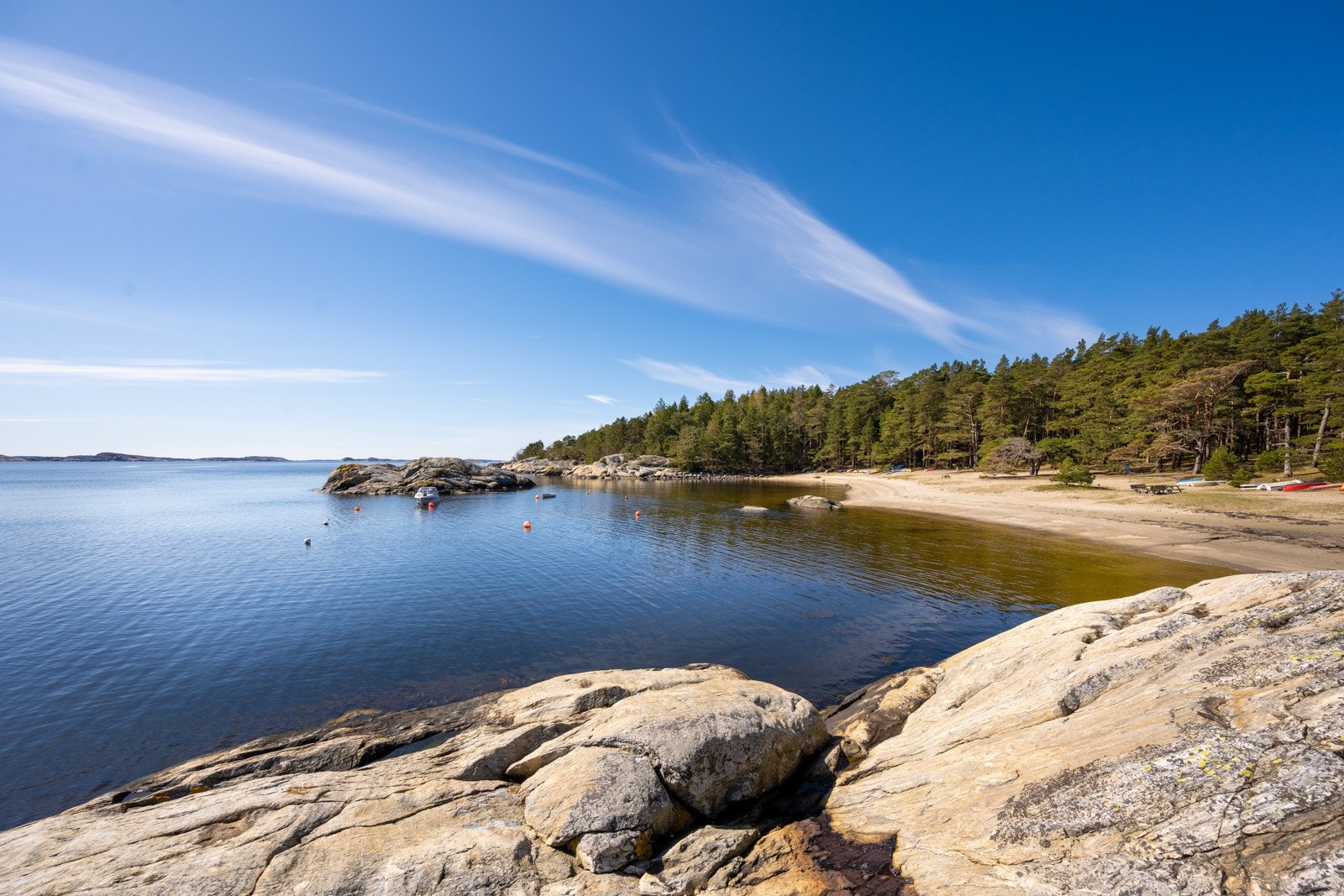 Her er det mulighet for lagring av kajakk og jolle Galleribilde
