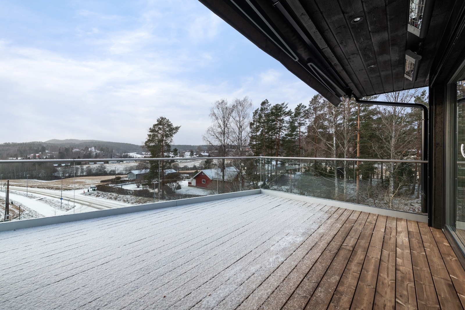 Heldekkende terrassemarkise Galleribilde