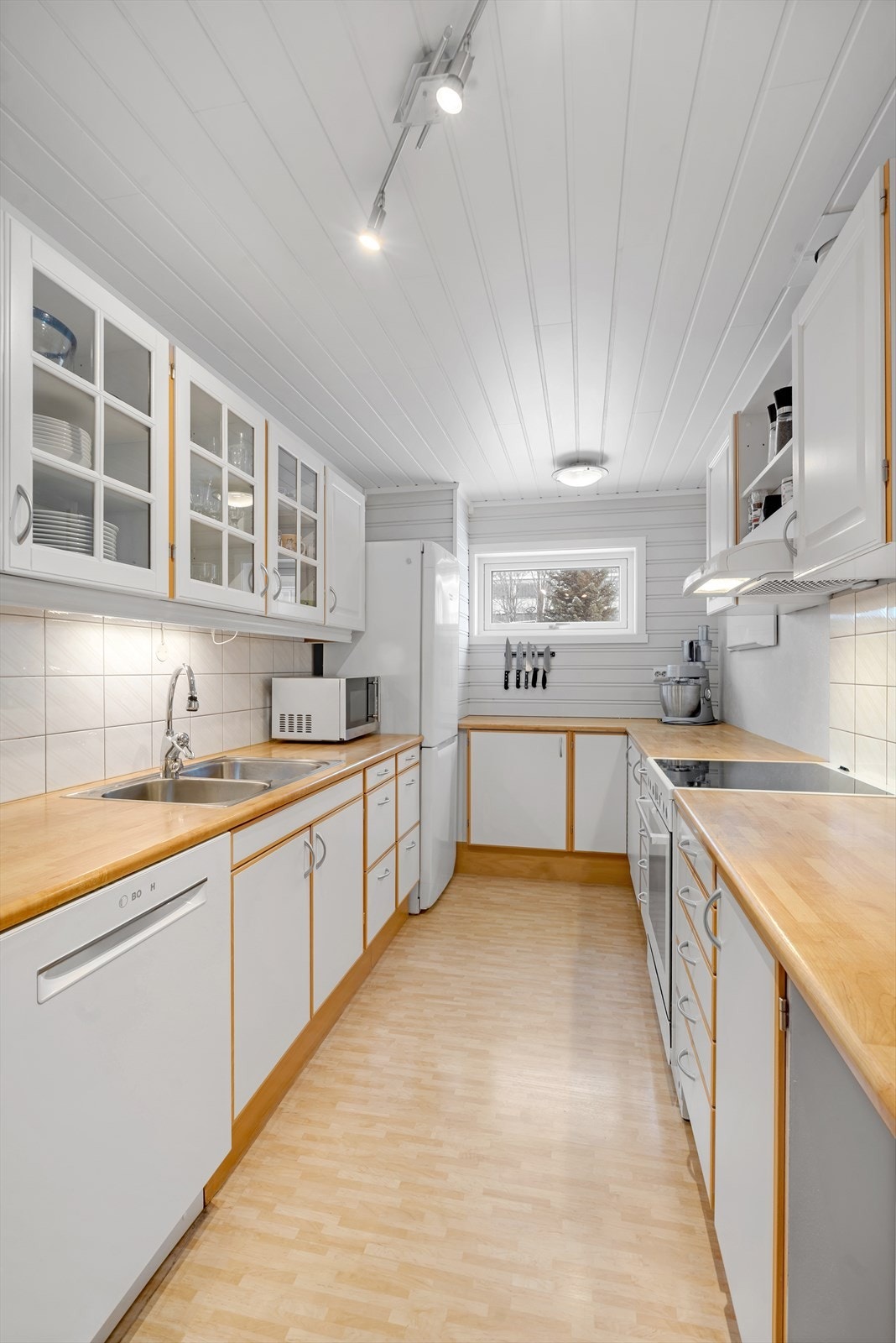 Her har man alt som trengs for å tilberede et godt måltid. Galleribilde