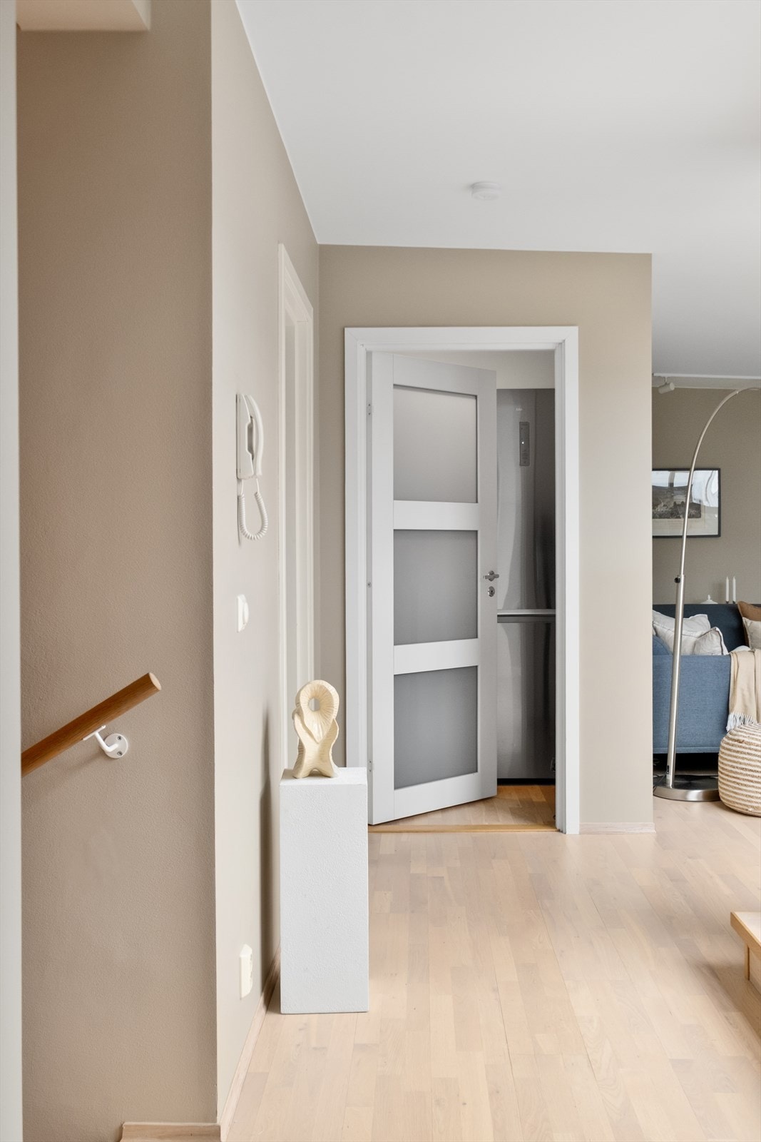 Praktisk innvendig bod. Galleribilde