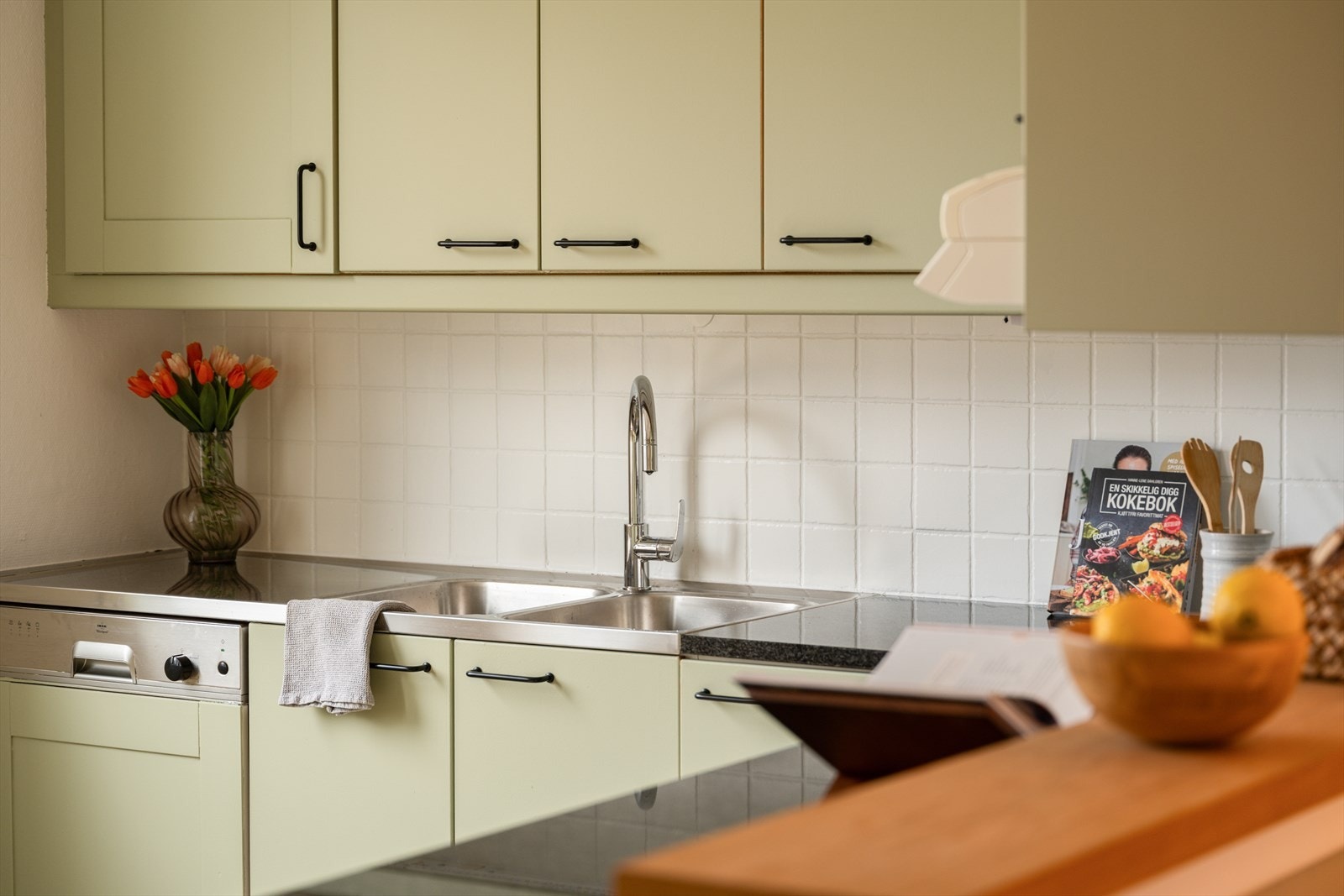 Pent og sosialt kjøkken. Galleribilde