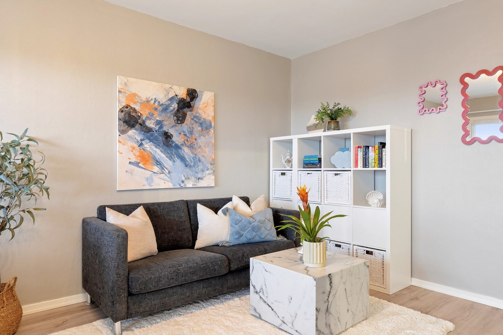 Egen sone for sofa-lounge. Galleribilde