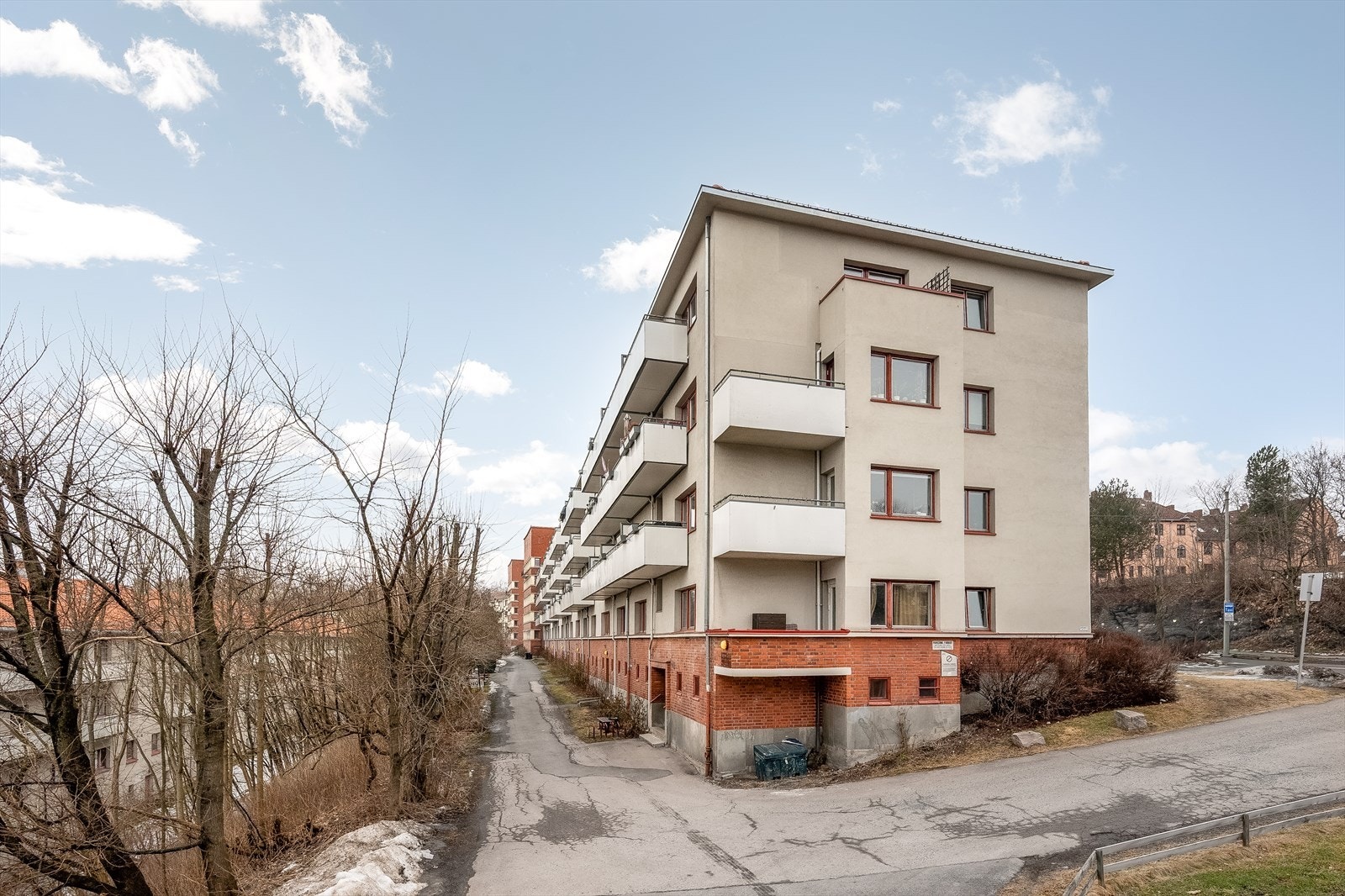 Borettslagets fasade Galleribilde