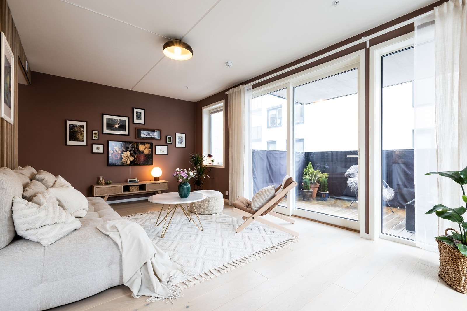 Boligen har balansert ventilasjon, som skaper et godt inneklima. Galleribilde