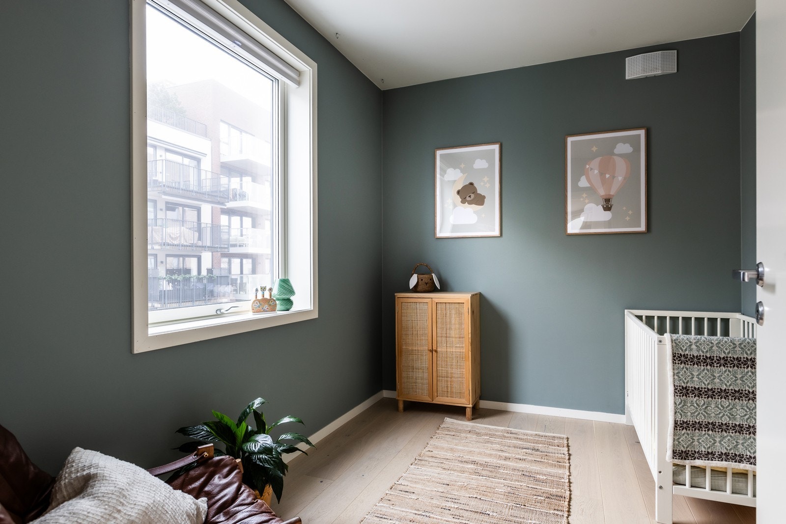 Soverom 3 er i dag innredet som et koselig barnerom. Galleribilde