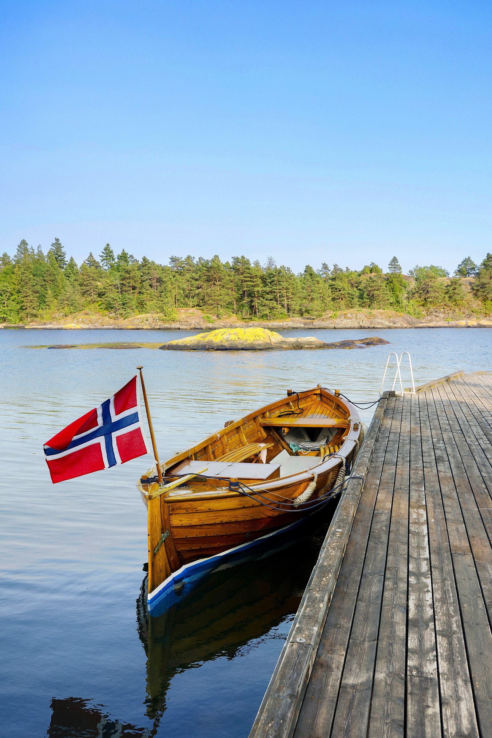 Båtplass følger med hytta Galleribilde