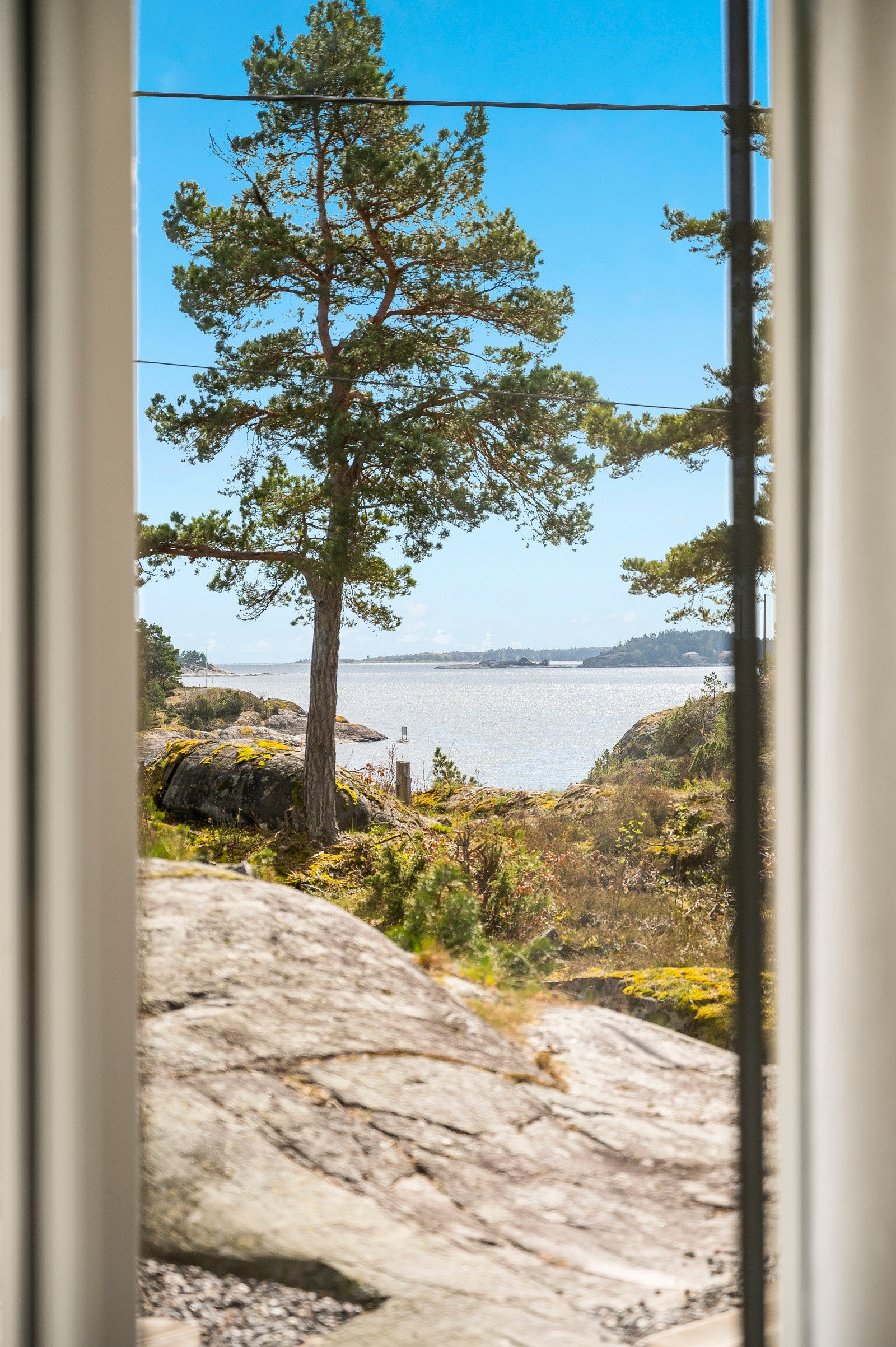 Utsikt fra hytta Galleribilde