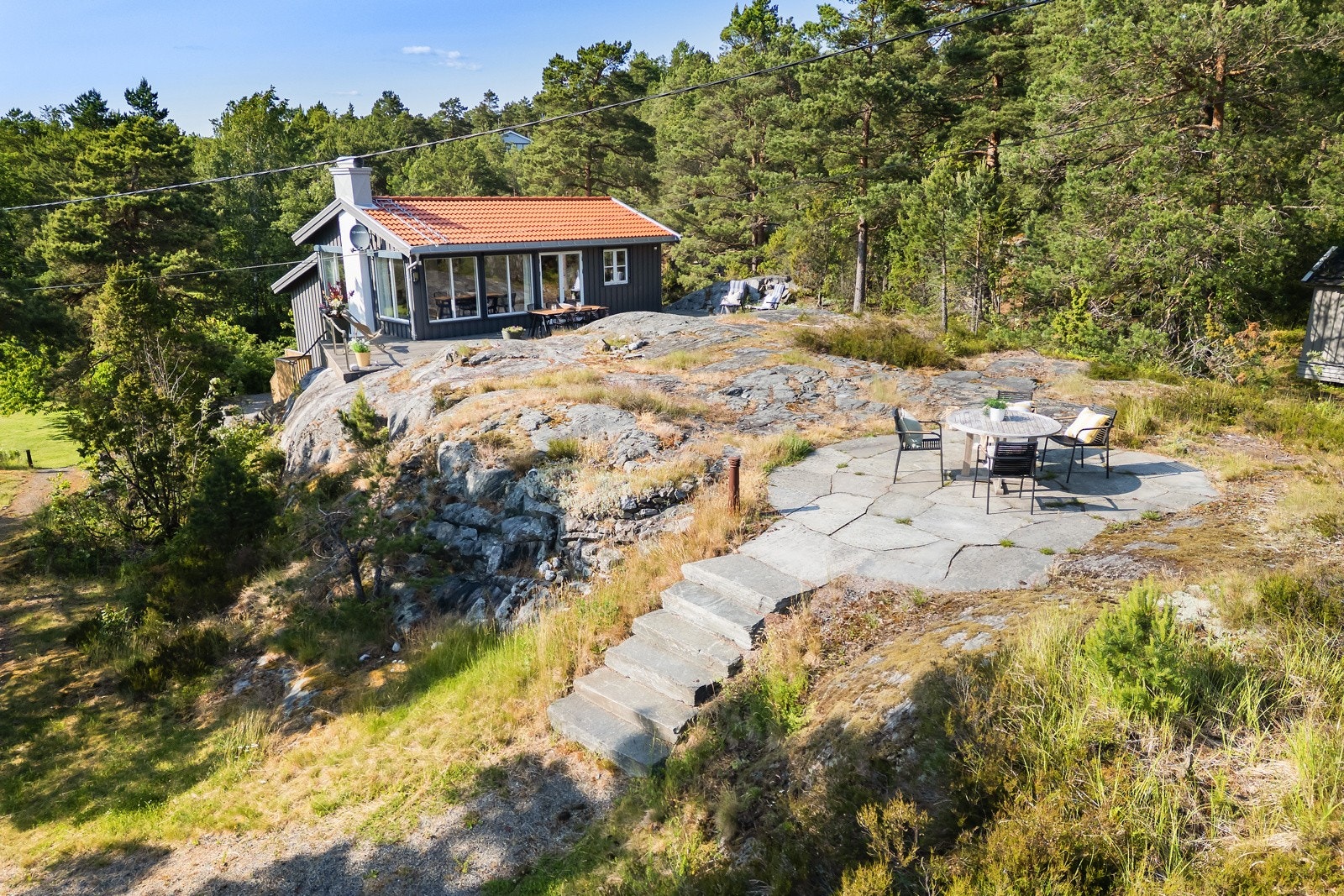 Solide trapper i Oppdalsblokker. Galleribilde