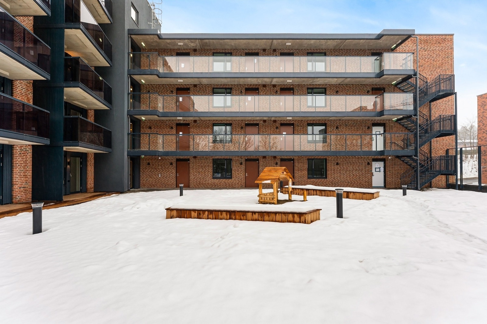 Arealeffektiv og hyggelig hjørneleilighet Galleribilde