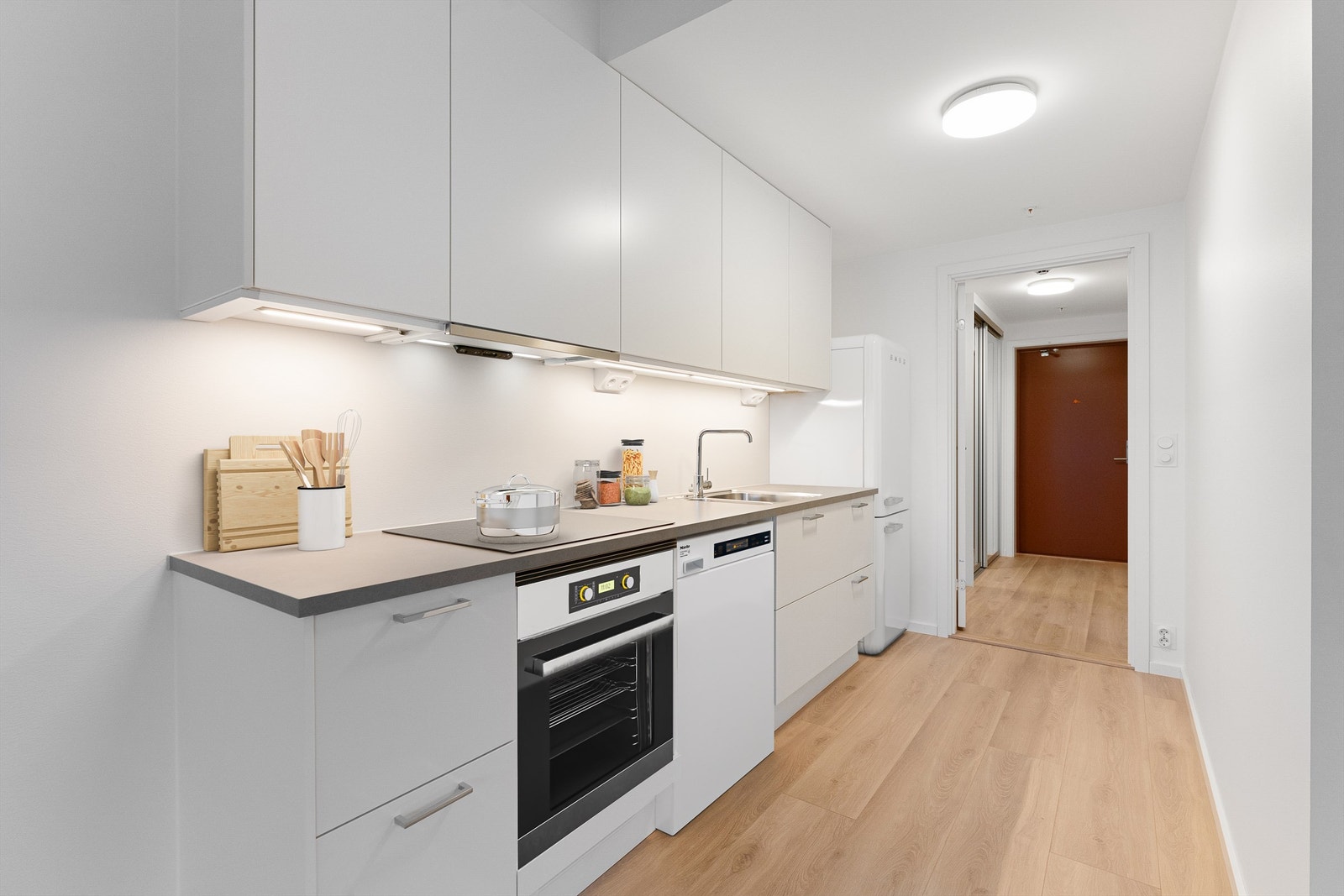 Digitalt stylet bilde av kjøkkenet Galleribilde