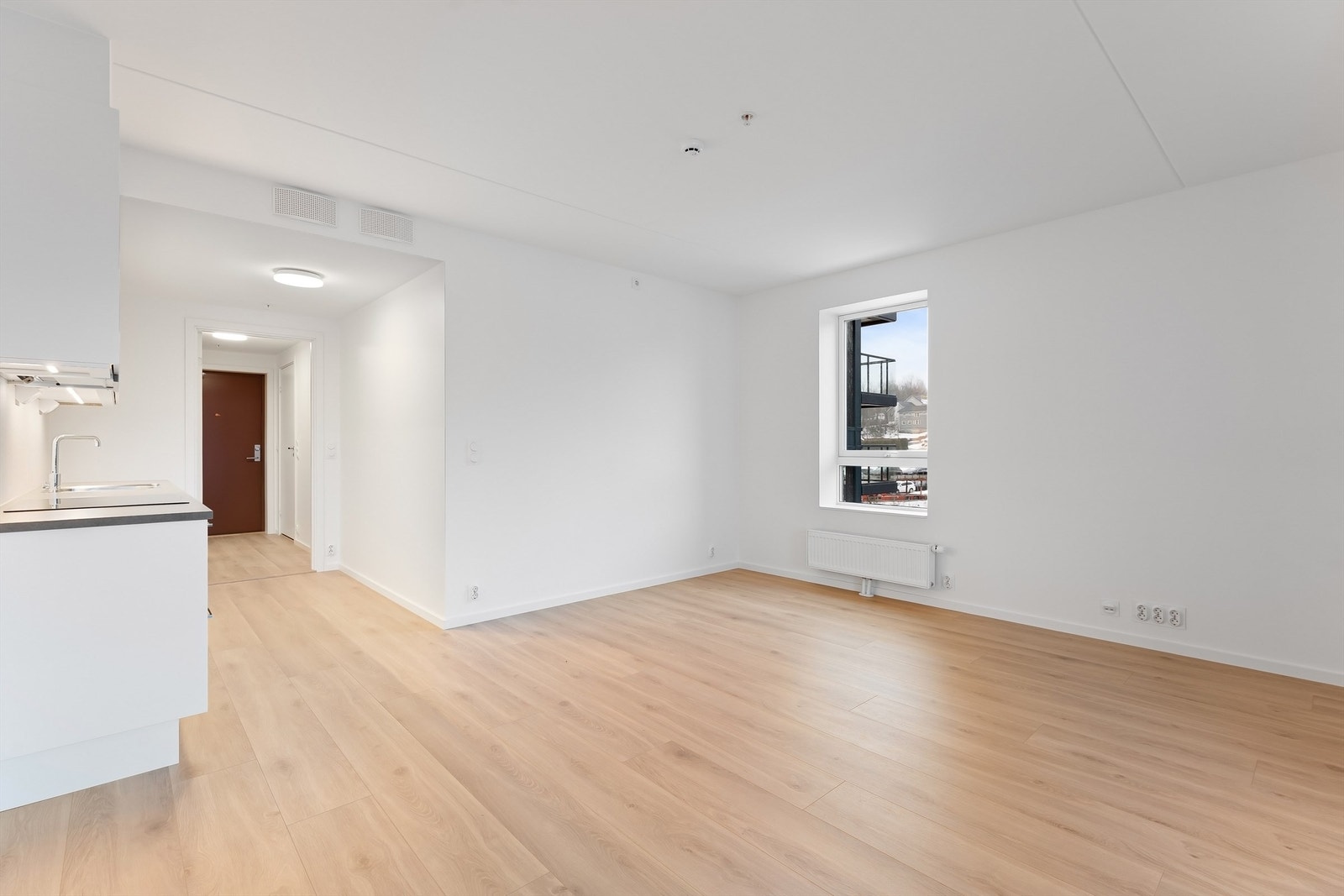 Leiligheten har ikke vært bebodd, og er helt ny Galleribilde