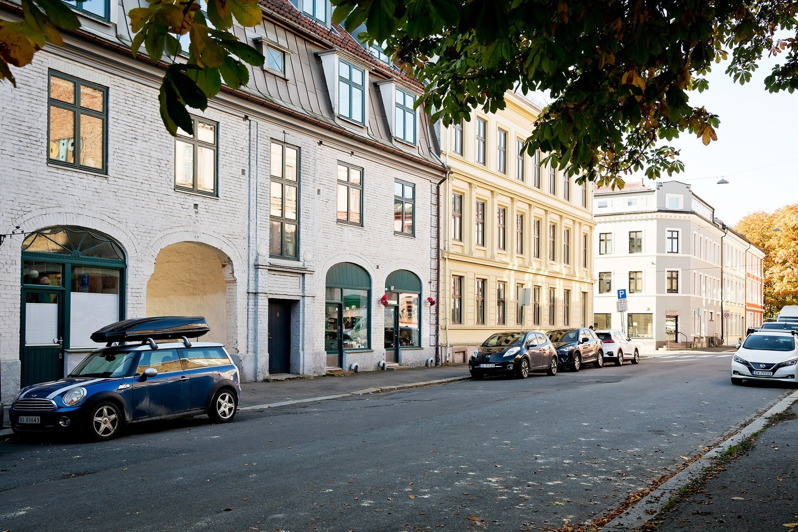Byggets fasade. Galleribilde