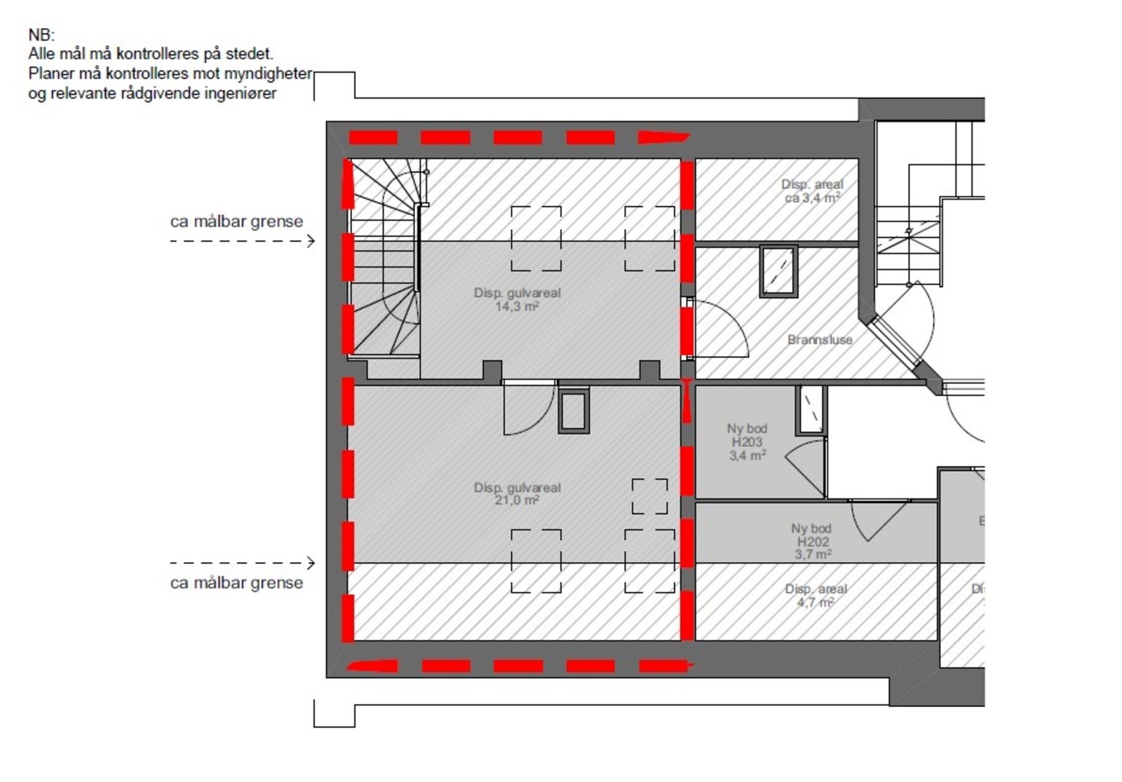 Annet alternativ. Planløsningen er kun ment som illustrasjon og kjøper er selv ansvarlig for videre undersøkelser. Galleribilde