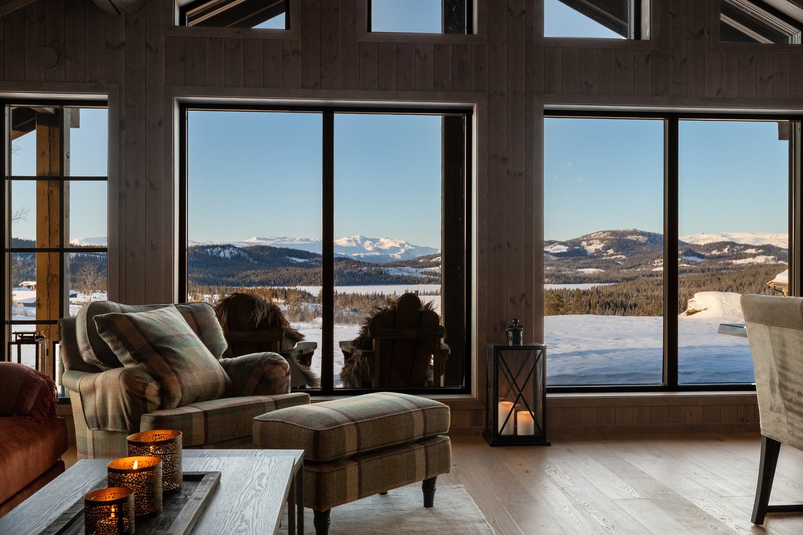 Her får du følelsen av å være langt fra hverdagens mas, samtidig som du har kort vei til et aktivt og levende fjellmiljø. Galleribilde