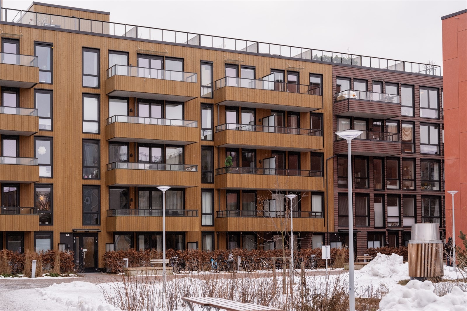 Nyere, moderne bygg fra 2023 med høy standard. Galleribilde