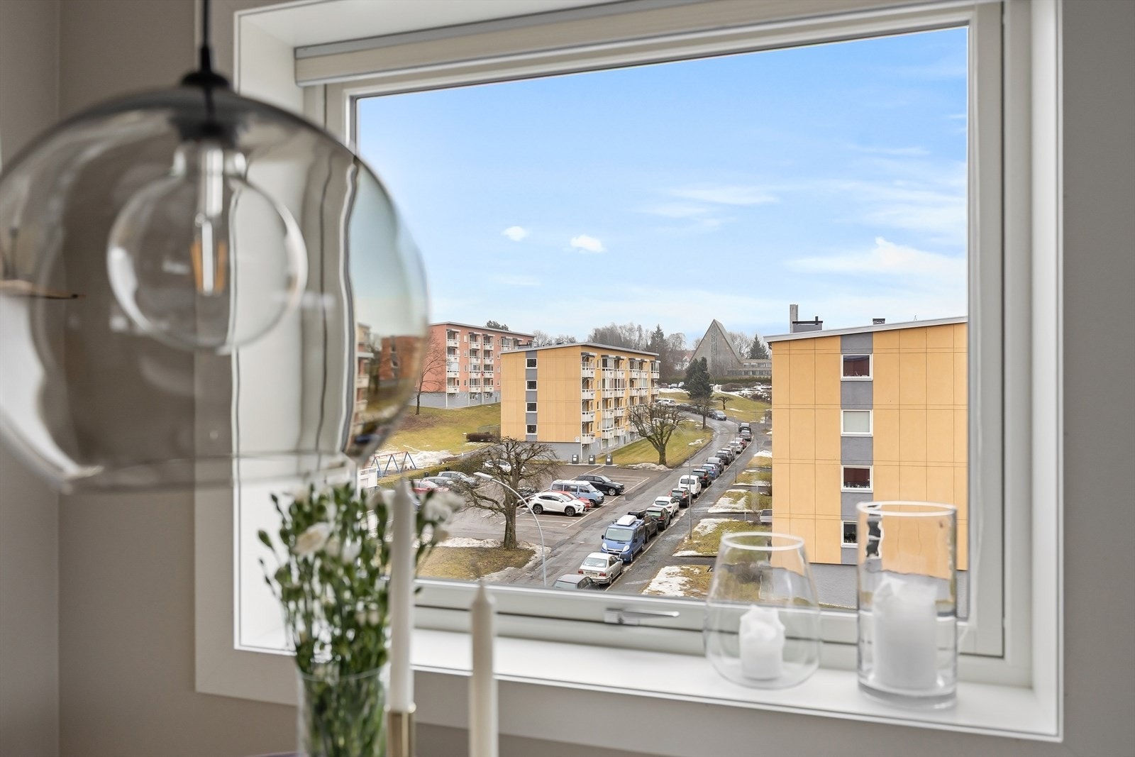 Utsikt fra spiseplassen. Galleribilde