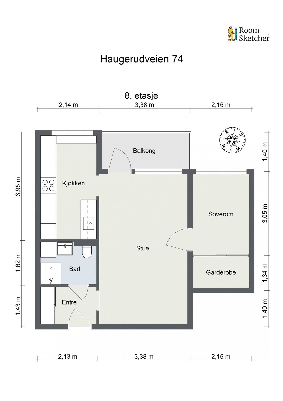 Plantegning Galleribilde