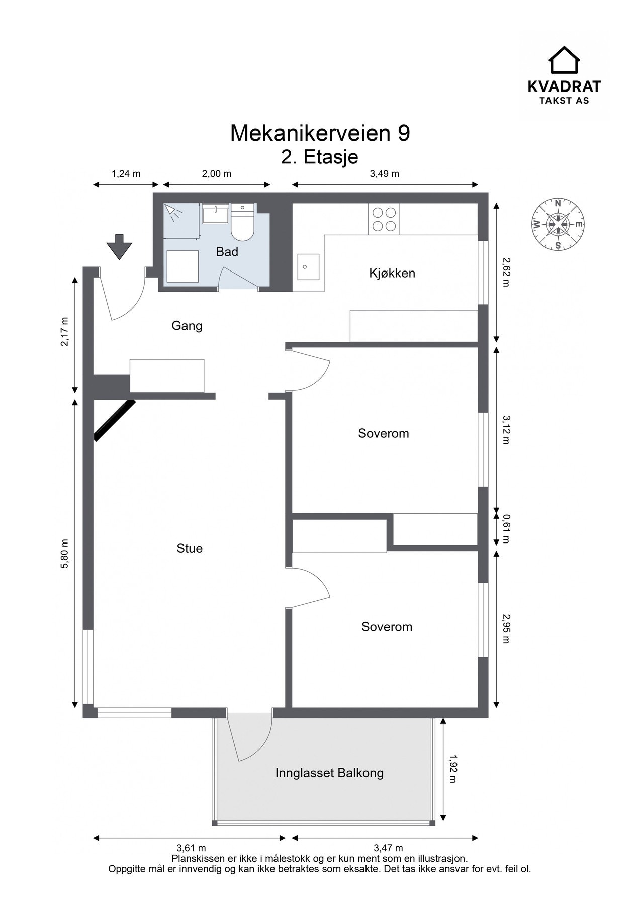 Plantegning. Galleribilde