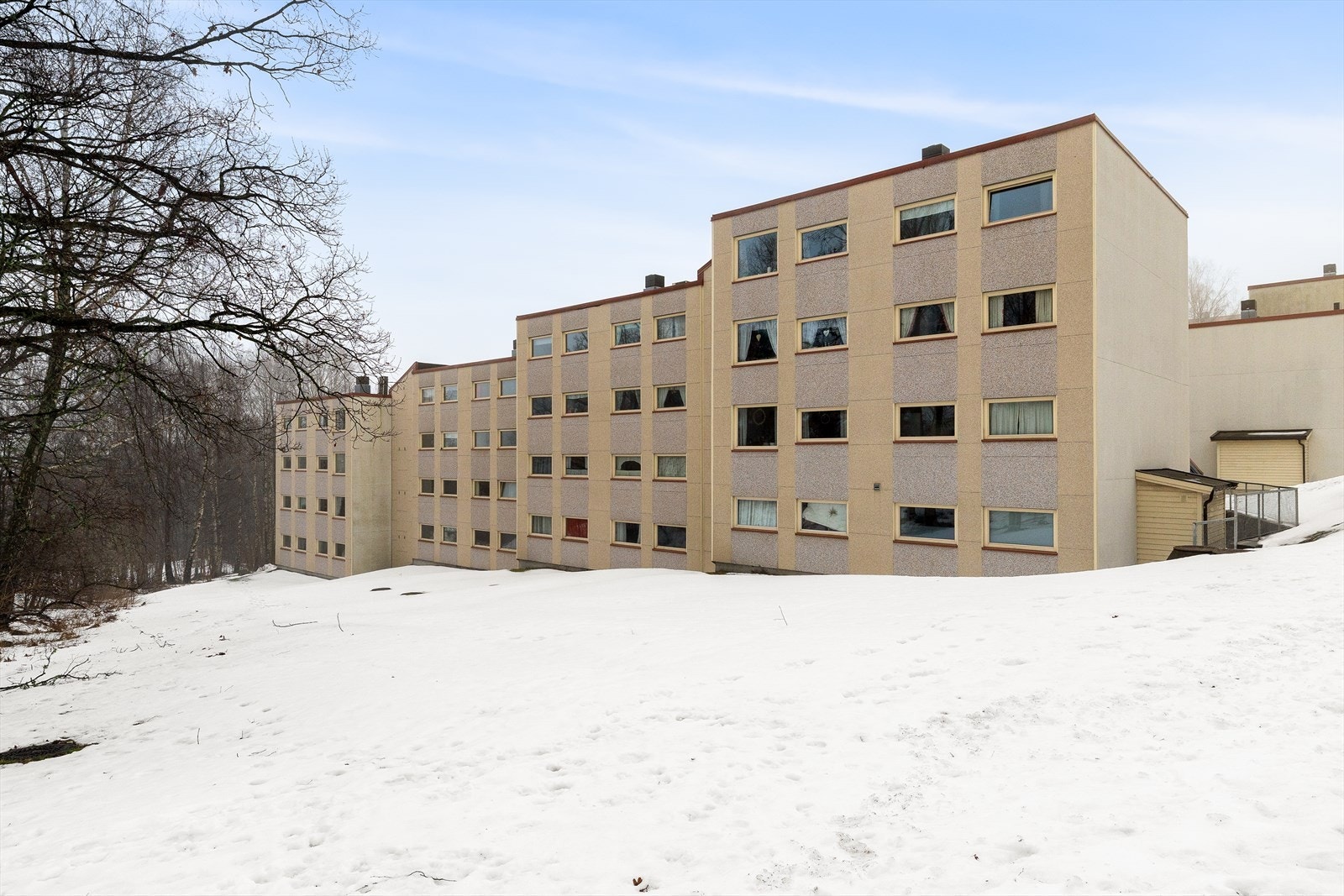 Fasade mot nord. Galleribilde