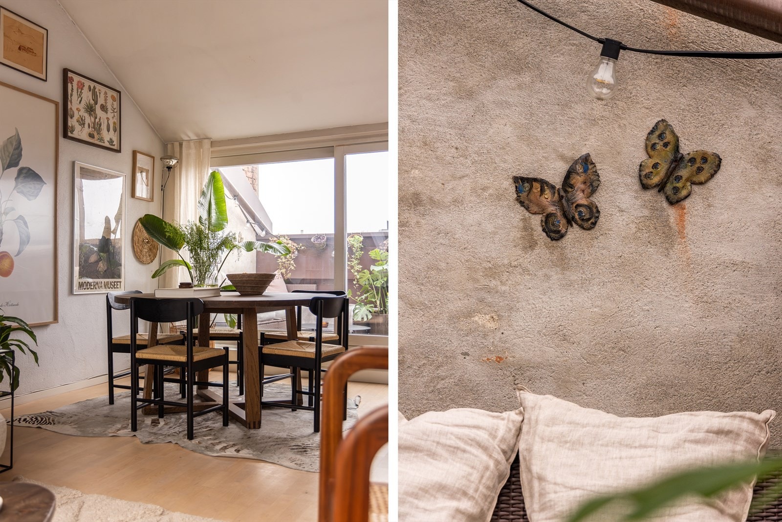 En privat oase midt i byen. Galleribilde