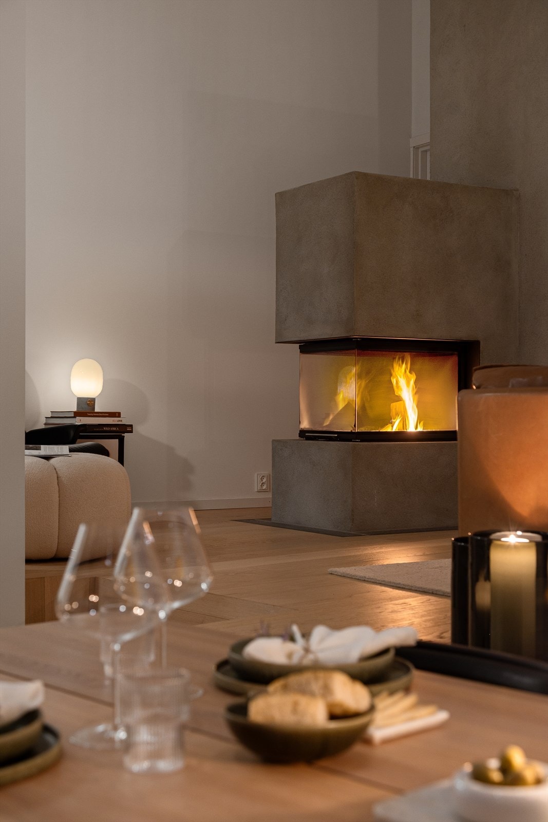 Stemningsfull leilighet som passer perfekt til sosiale sammenkomster. Galleribilde