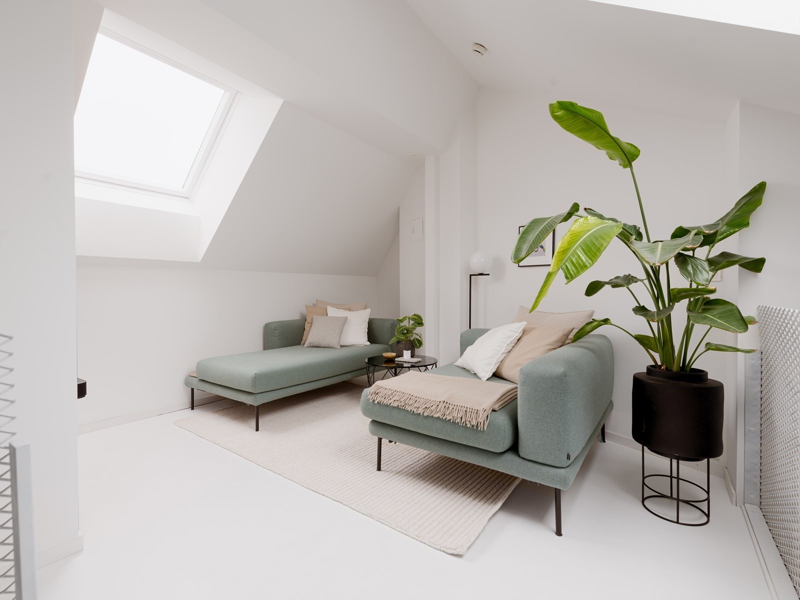 Rommet passer ypperlig som TV-stue. Galleribilde