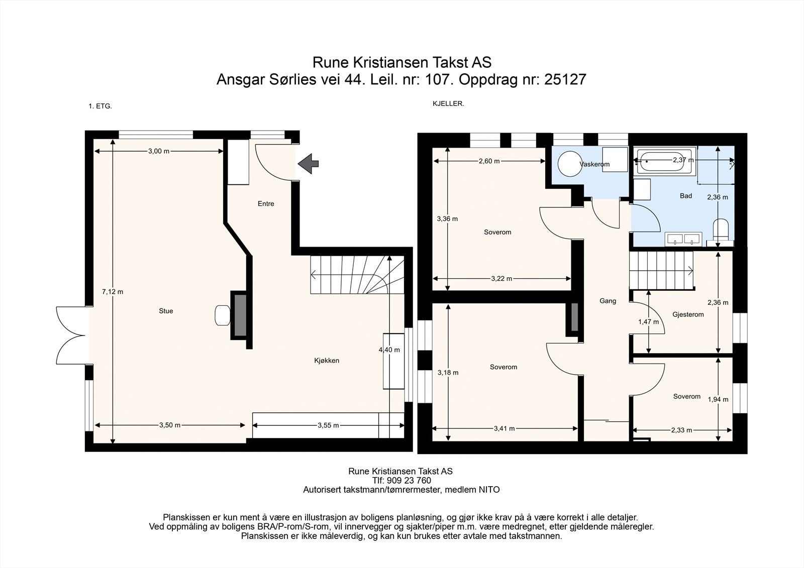Plantegningene samlet. Galleribilde