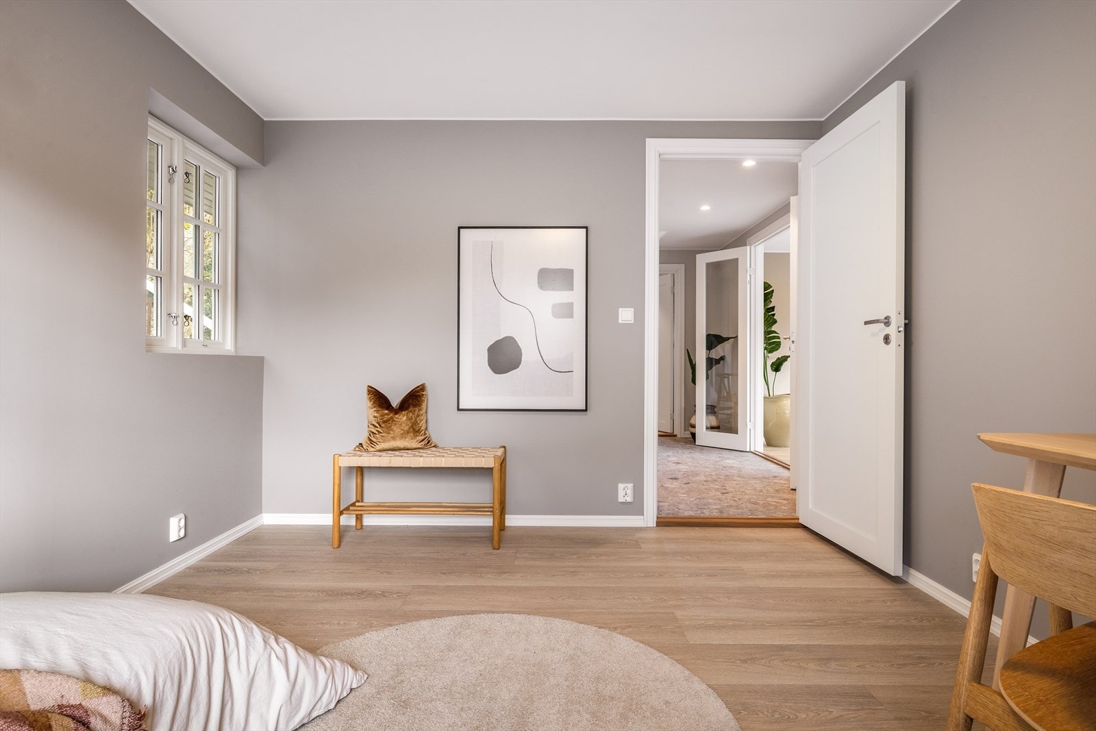 Dette soverommet er på 11,6m². Galleribilde