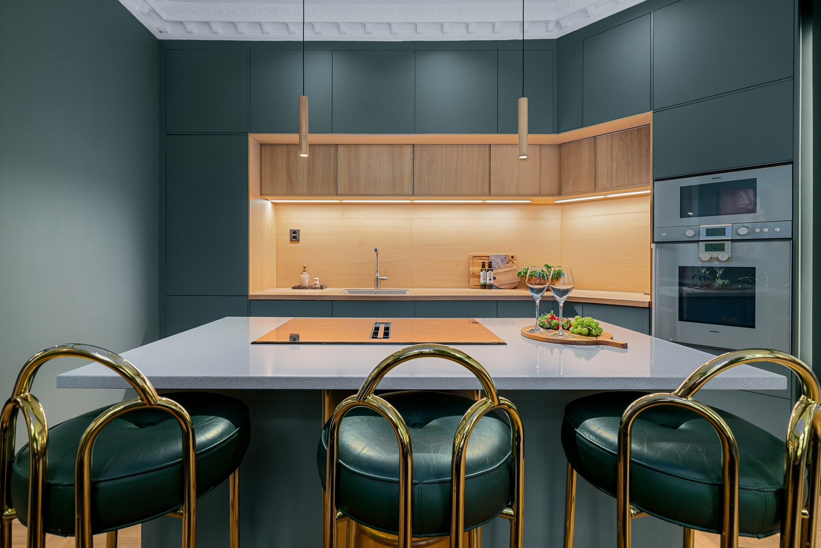 Svært gjennomført og lekkert kjøkken fra 2021! Galleribilde