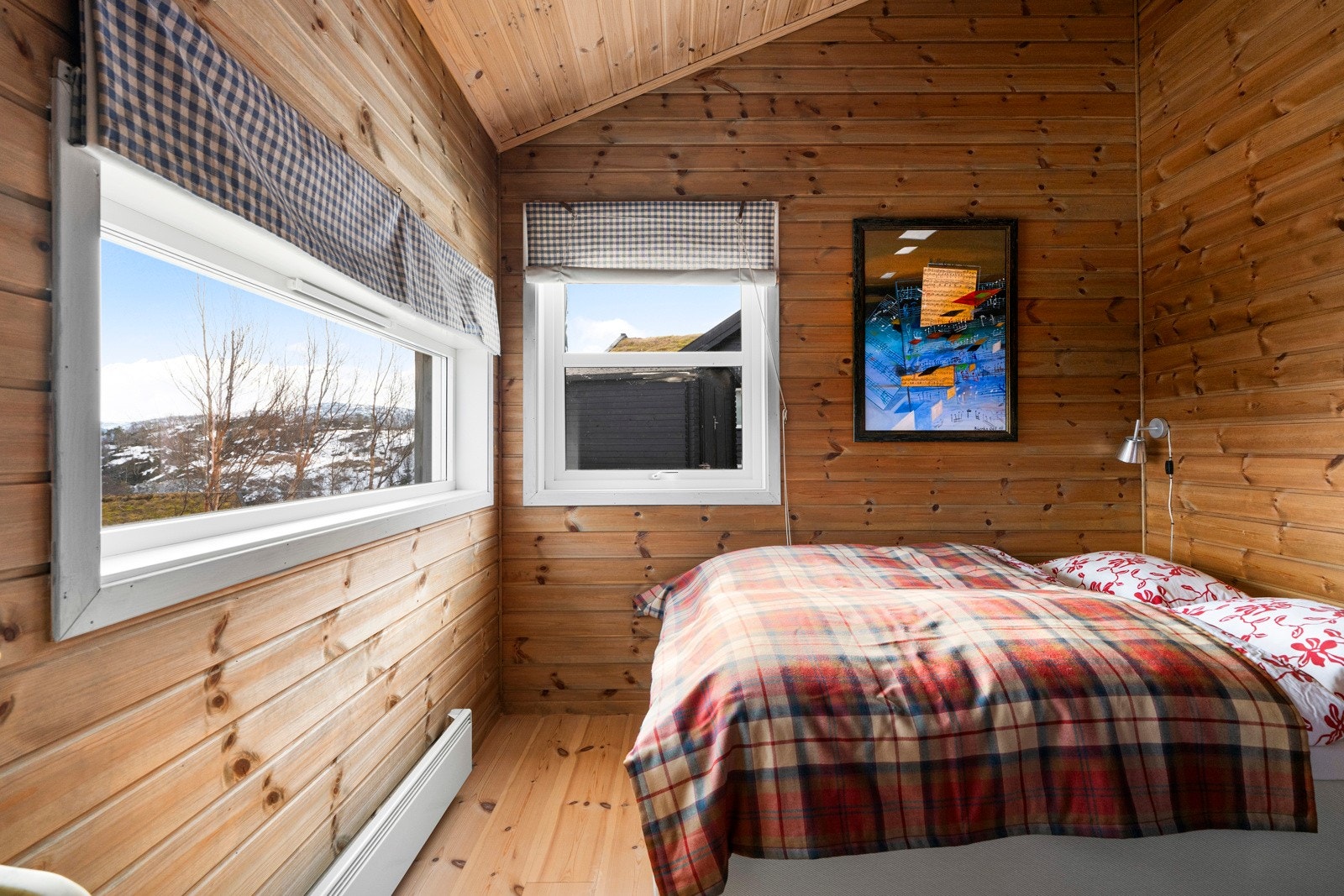 To av rommene ligger på det nederste halvplanet. Galleribilde