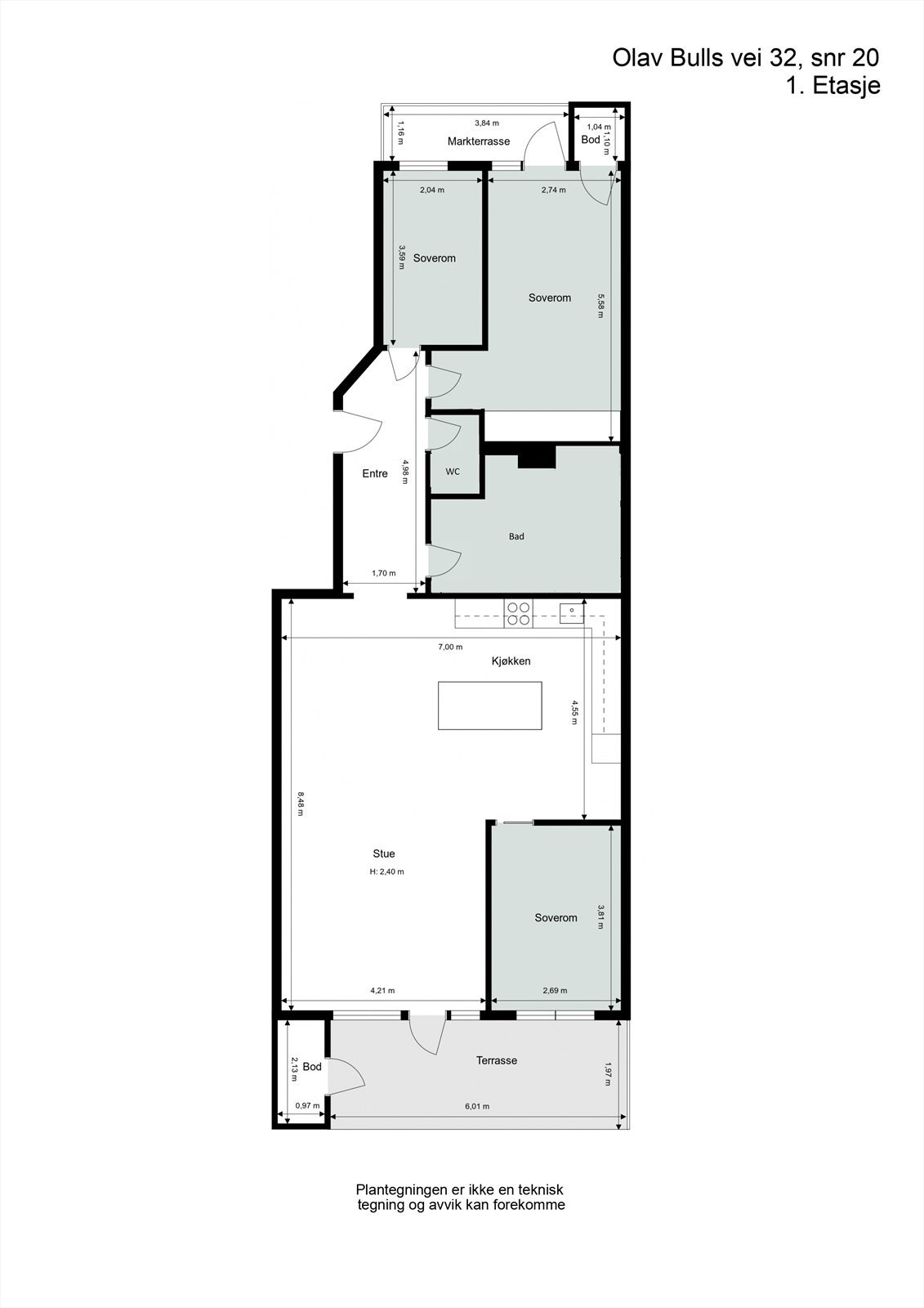 Alternativ plantegning 2 Galleribilde
