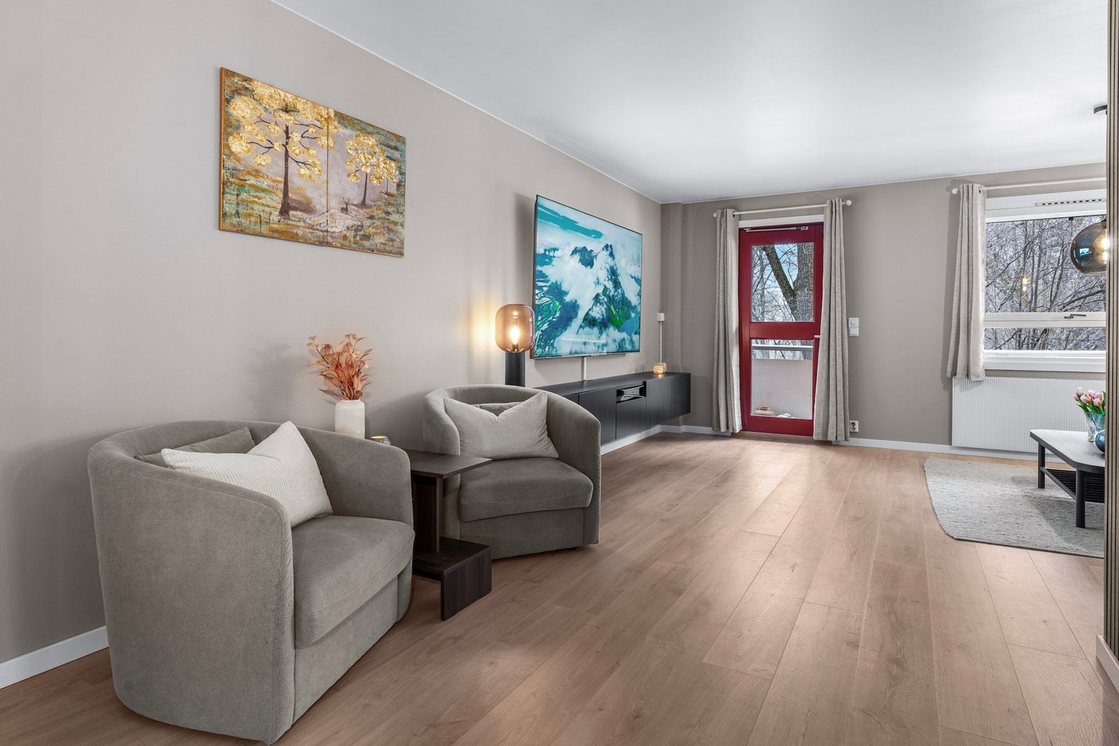 Overetasjen gir stor frihet til å skape ønsket romløsning Galleribilde