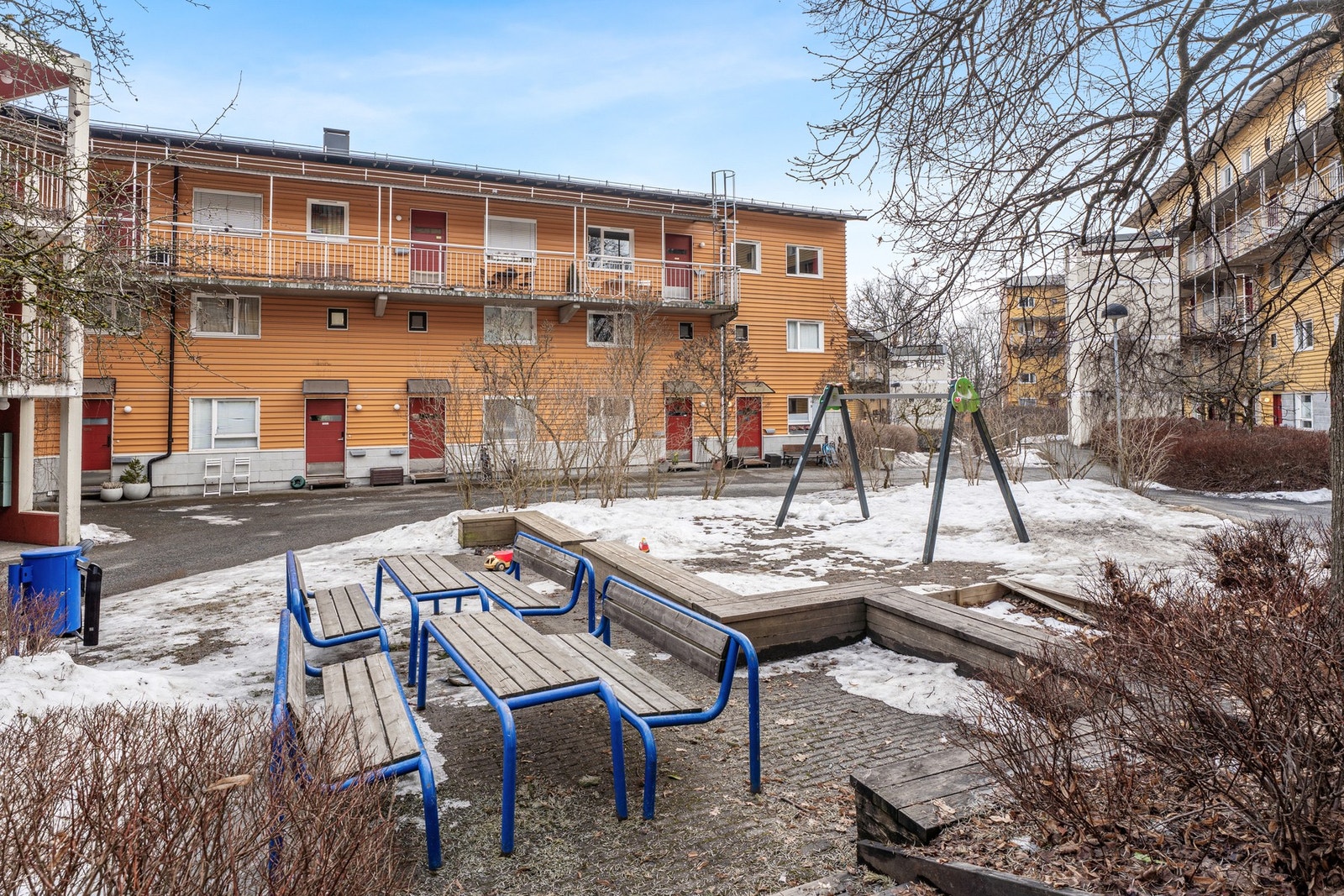 Barnevennlige fellesarealer i borettslaget Galleribilde