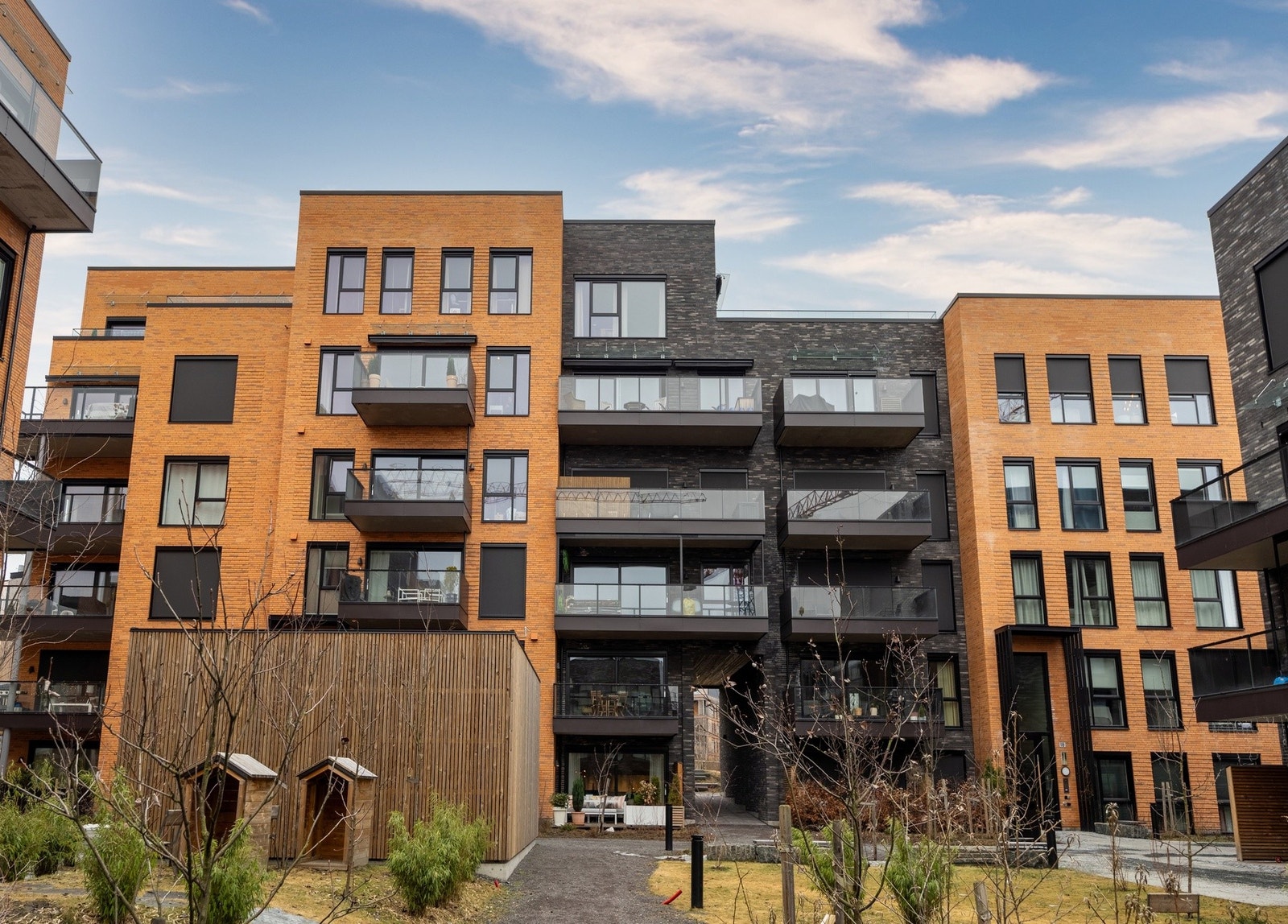 Kvartal 2 i Storøykilen ble nominert til Årets leilighetsprosjekt 2025 av Boligprodusentene. Galleribilde