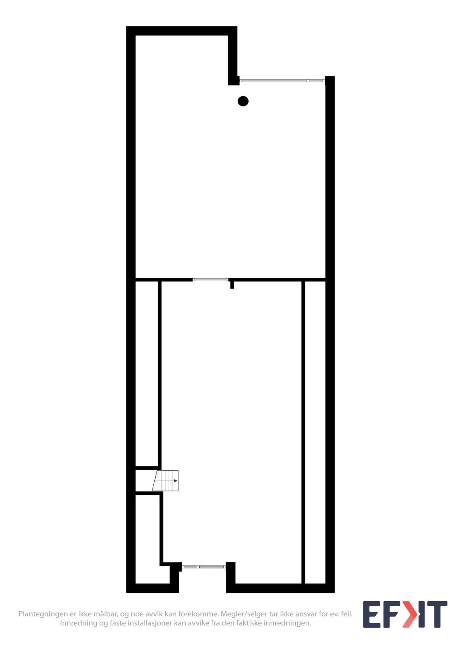 Plantegning hemsetasje Galleribilde