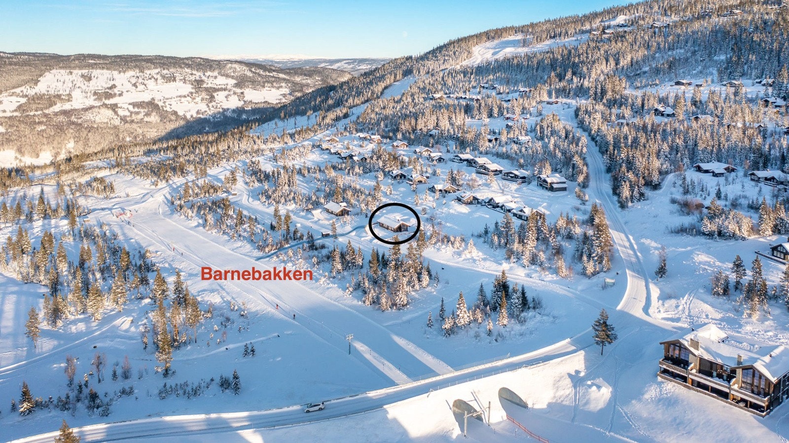 Meget attraktiv beliggenhet med dirkte adkomst til alpinanlegget og barnebakken! Galleribilde