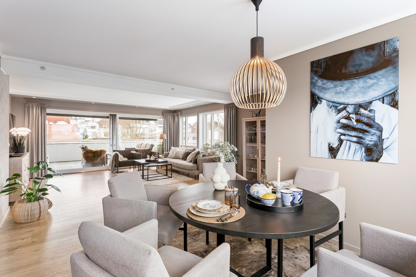 Oppvarming via vannbåren gulvvarme Galleribilde