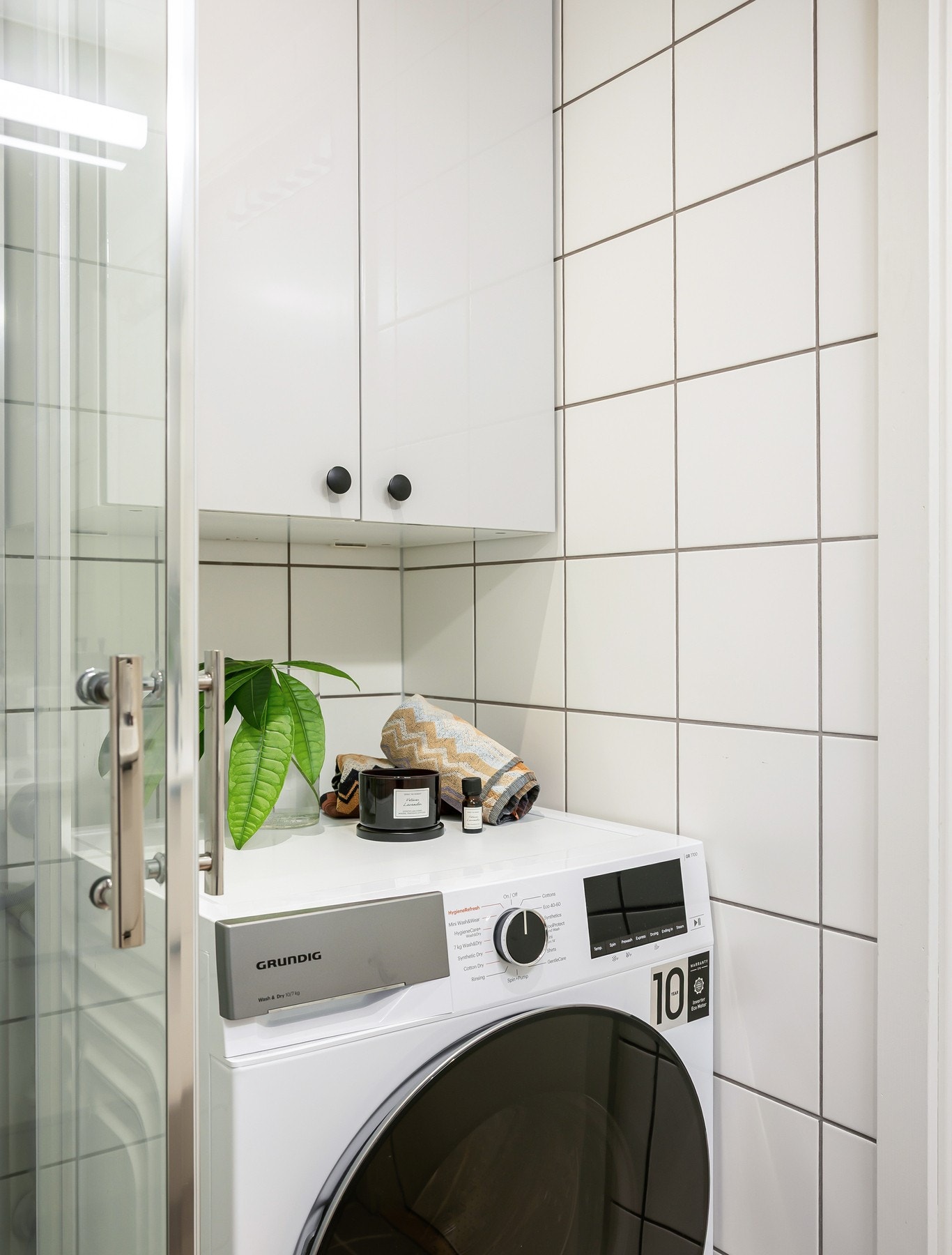 Opplegg for vaskemaskin. Galleribilde