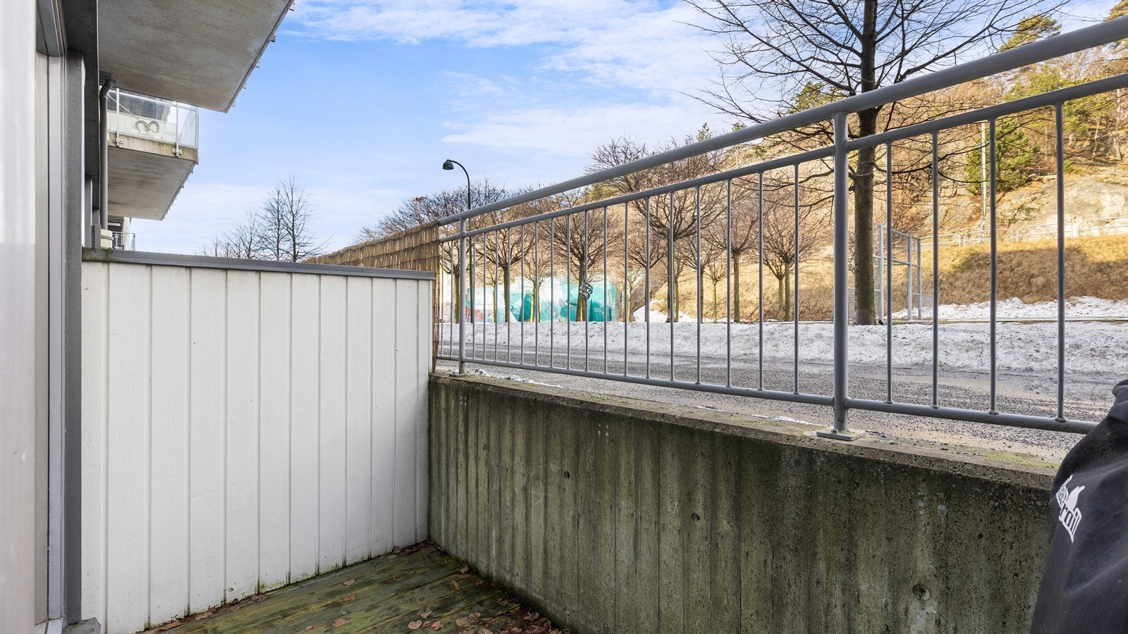 Fra stuen er det utgang til markterrasse Galleribilde