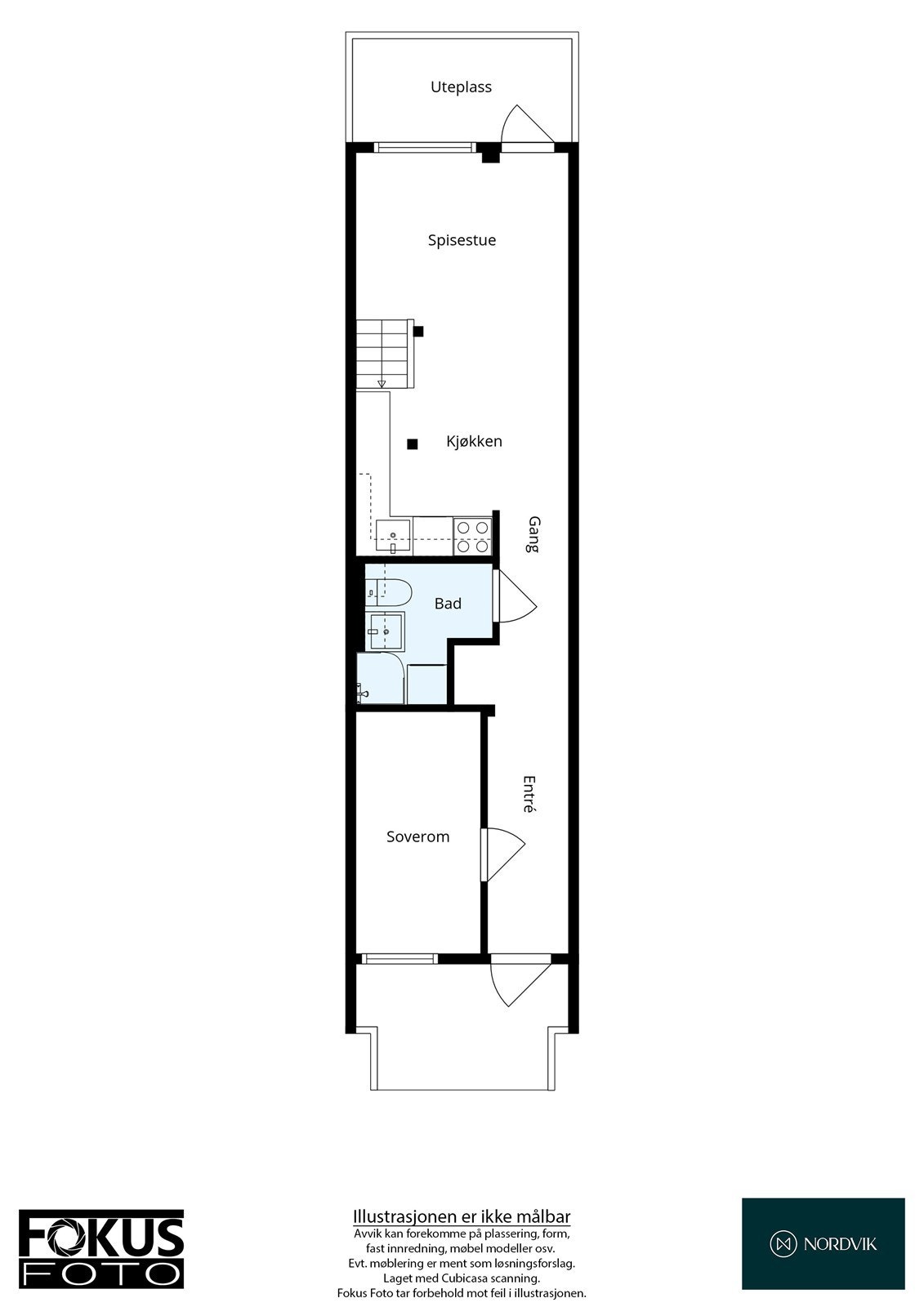 Plantegning 1.etasje Galleribilde