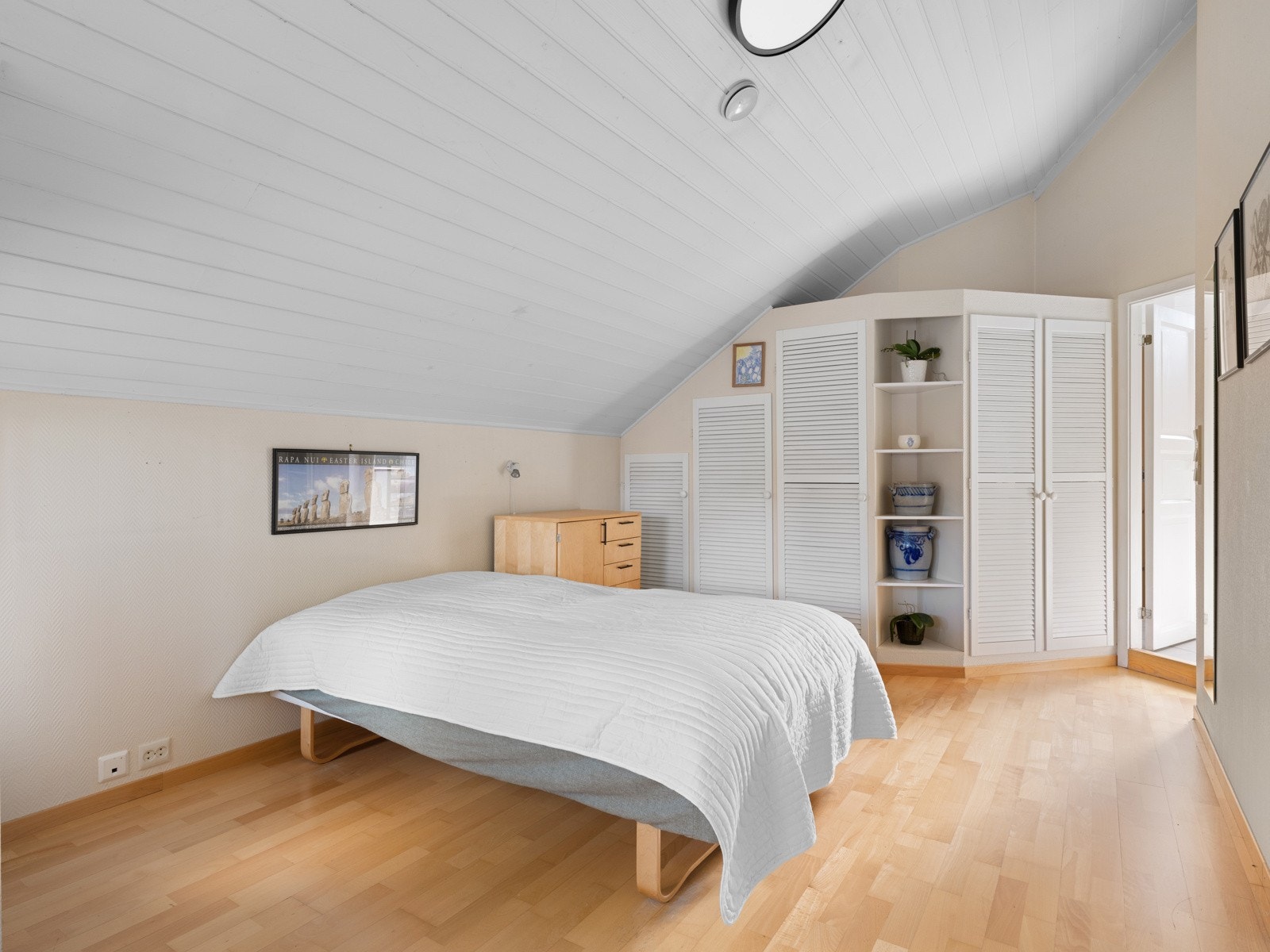 I 2. etasje finner du tre av boligens soverom. Galleribilde