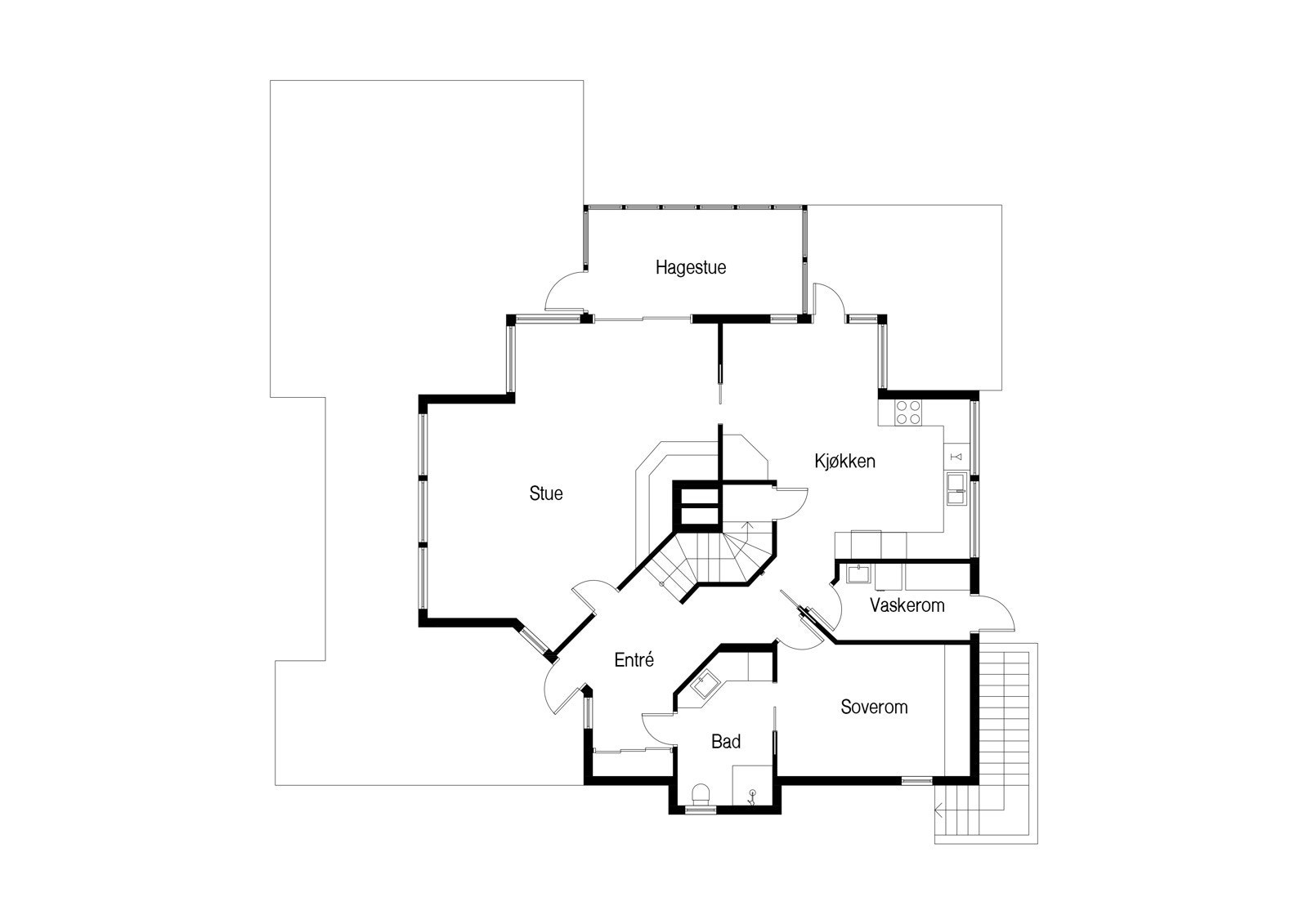 1. etasje Galleribilde