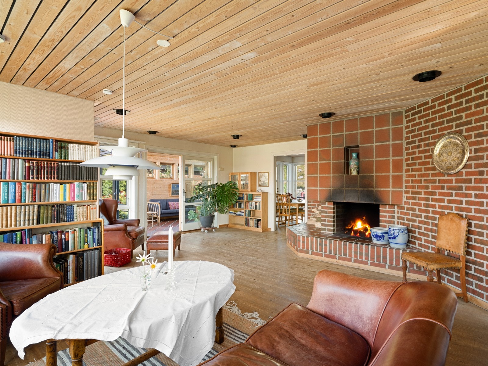 Rommets utforming gir stor fleksibilitet når det kommer til møblering. Galleribilde