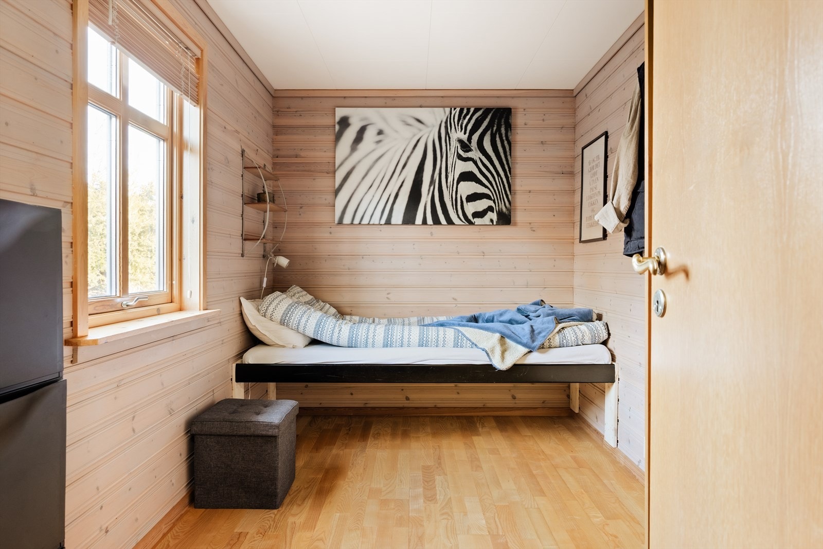 Soverommet er målt til 7,1m², og passer også utmerket som et kontor eller gjesterom Galleribilde