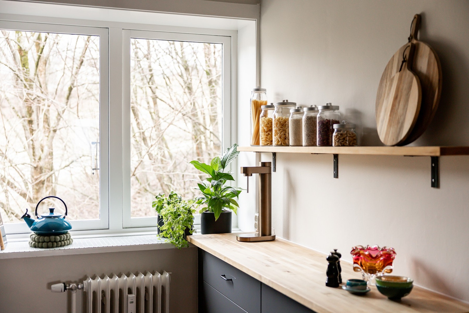 Utsynet oppleves som en frodig grønn oase på sommerstid. Galleribilde