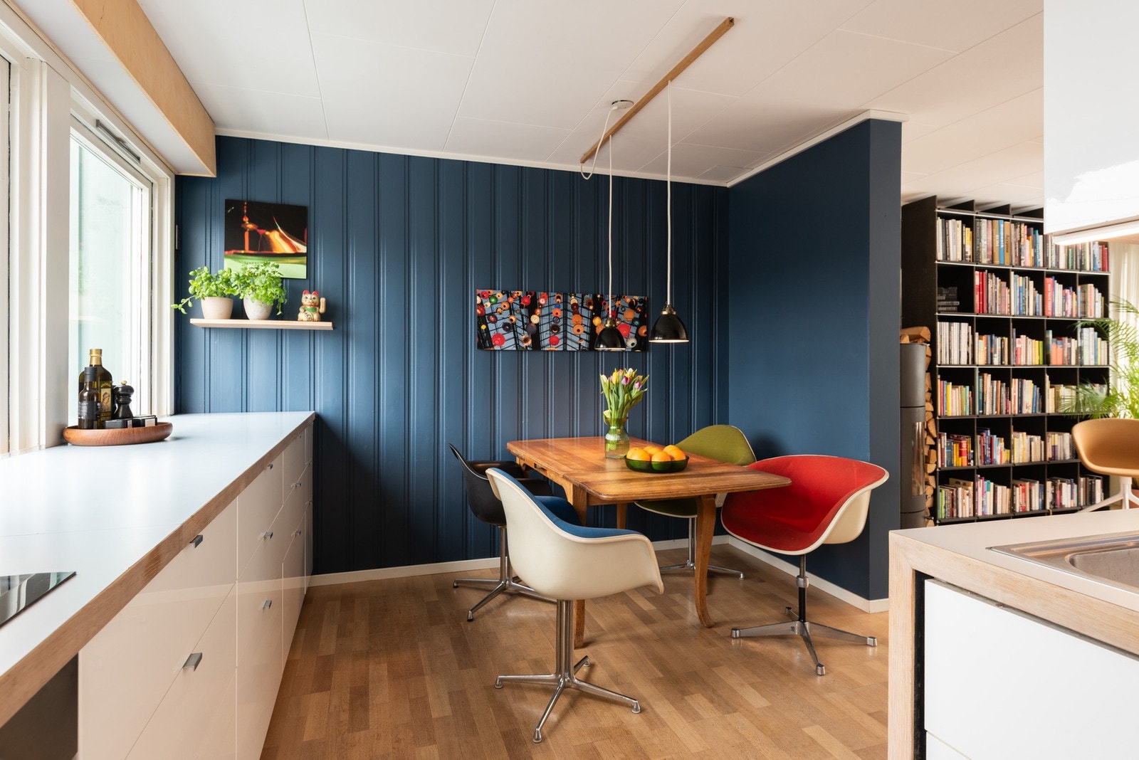 Her er det hyggelig å invitere venner og familie på gode måltider. Galleribilde